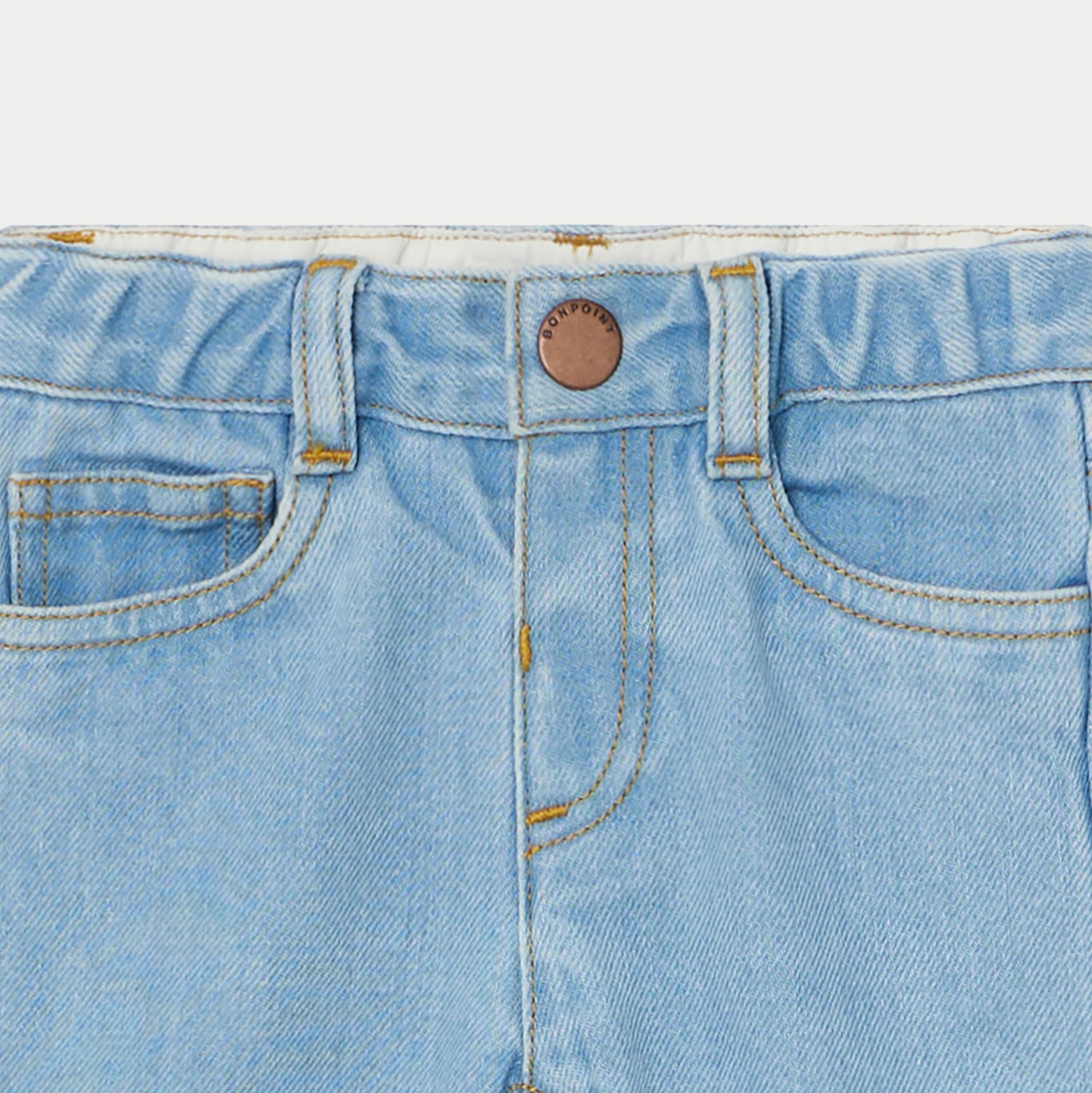 Baby Boys & Girls Blue Denim Trousers