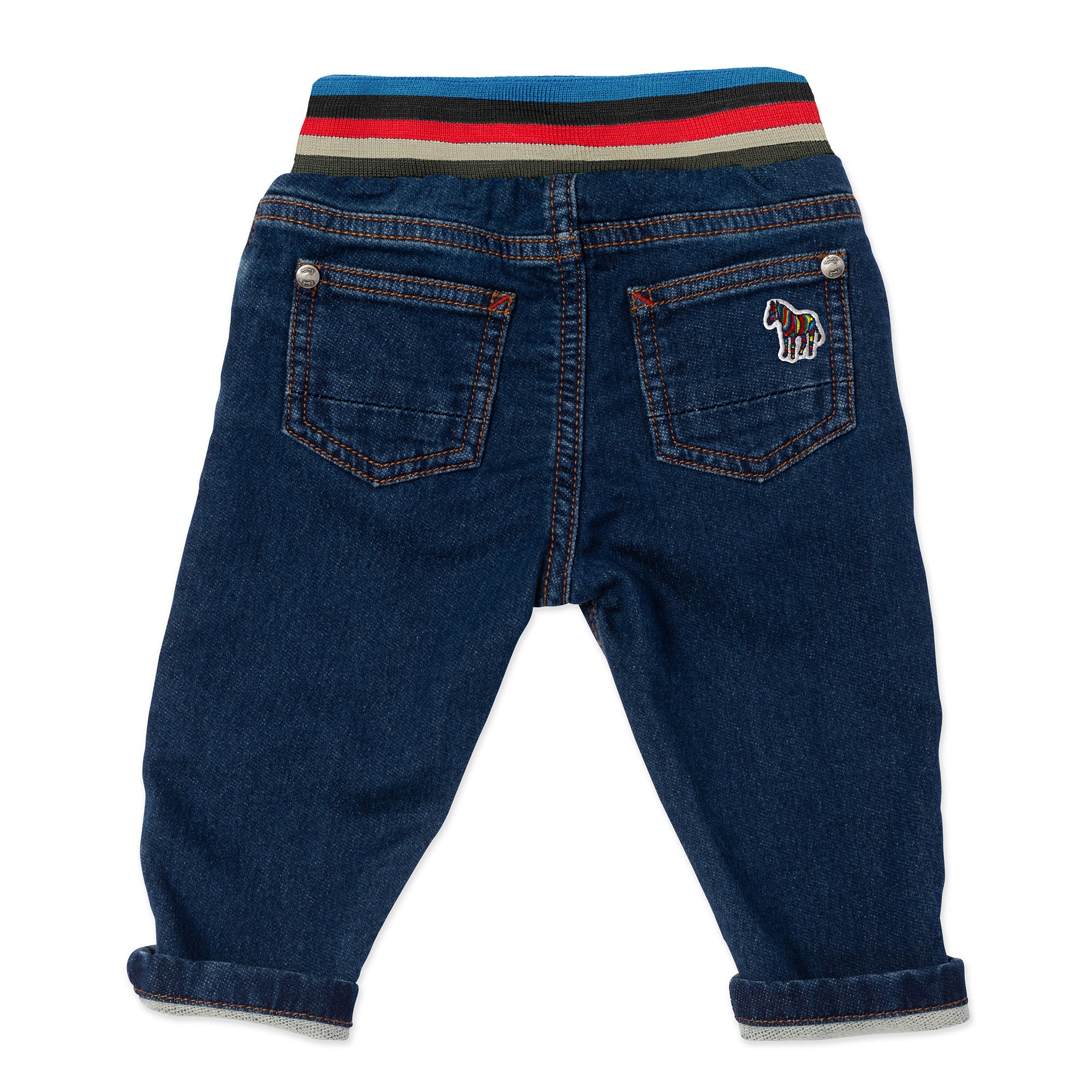 Baby Boys Blue Denim Trousers