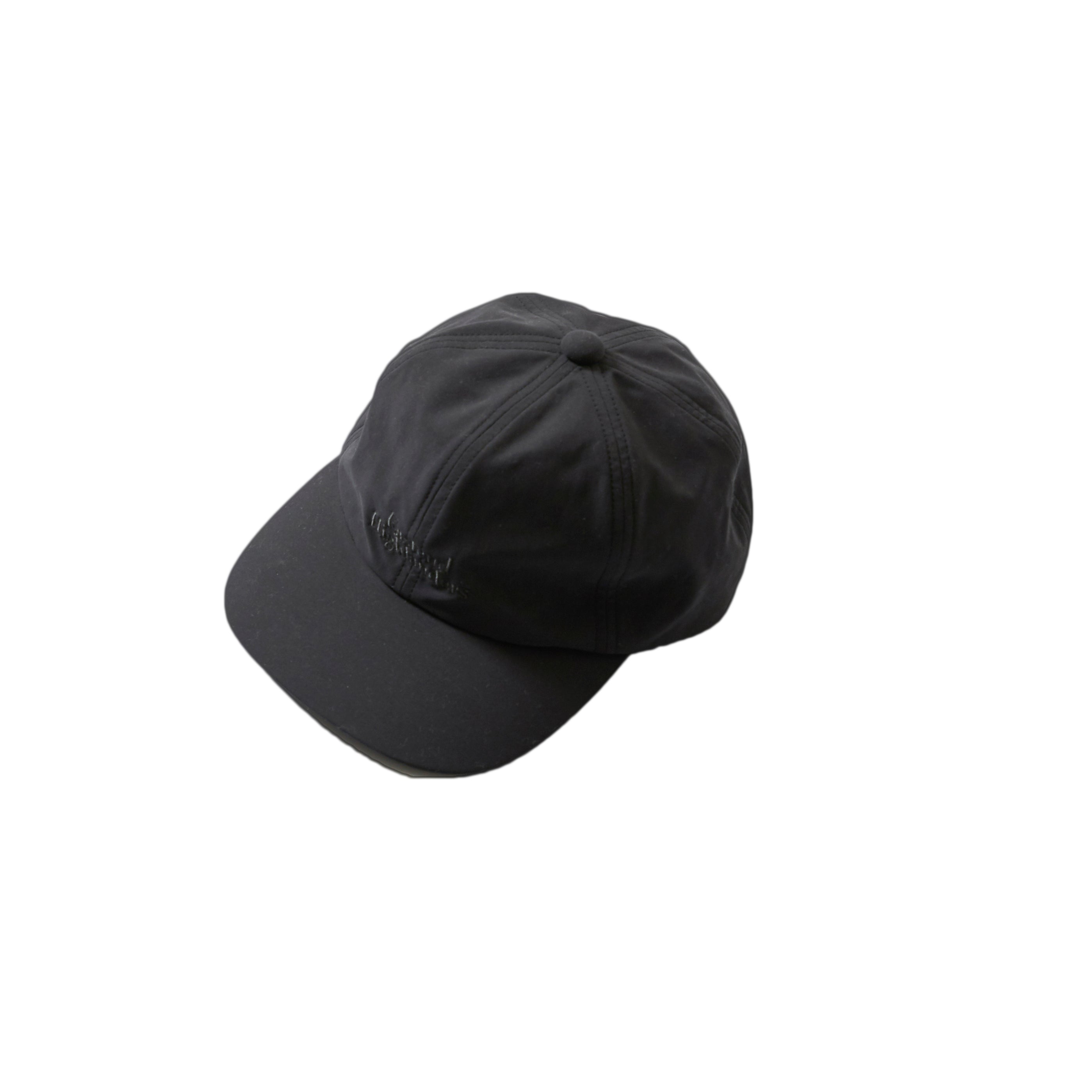 Boys & Girls Black Embroidered Logo Cap