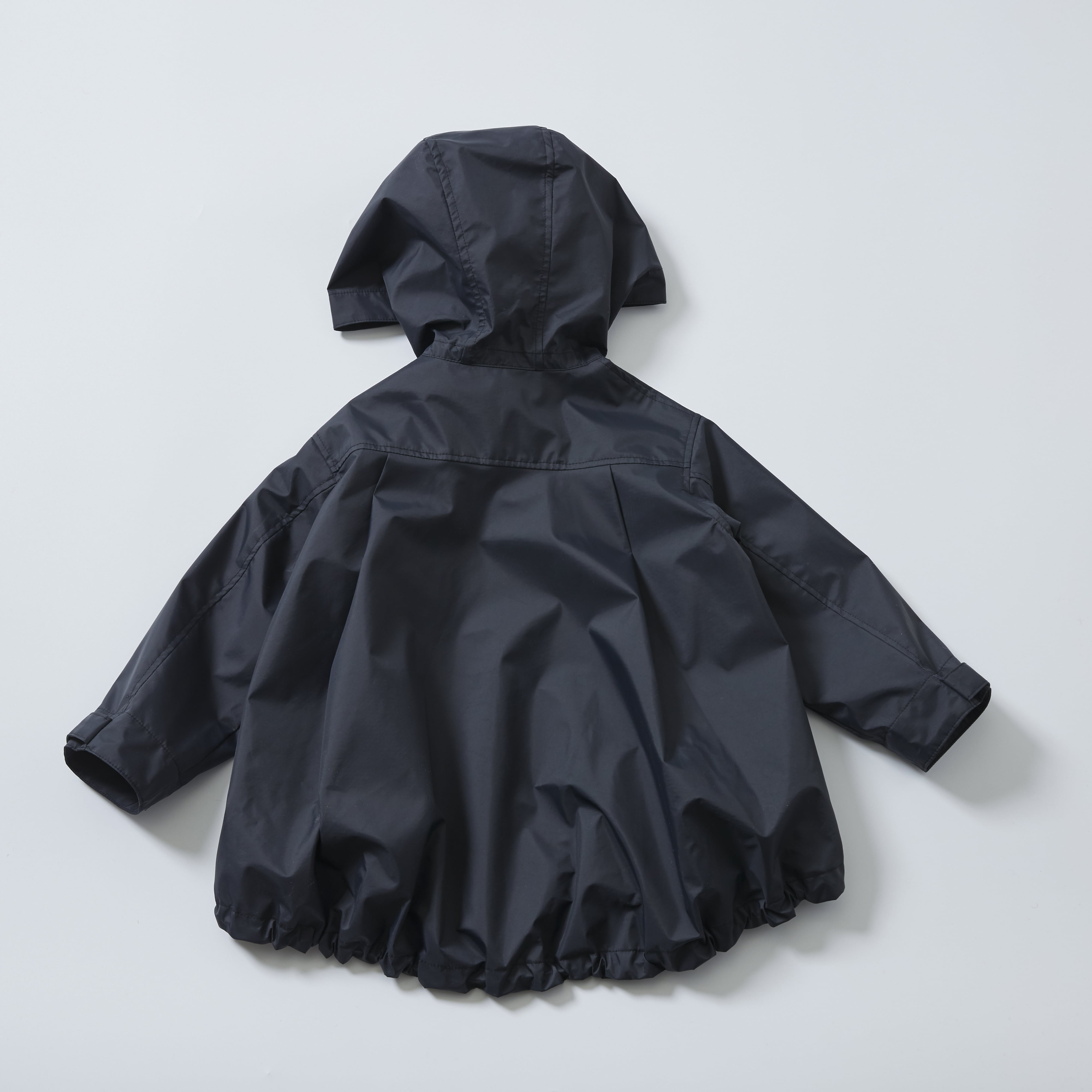 Boys & Girls Black Hooded Jacket