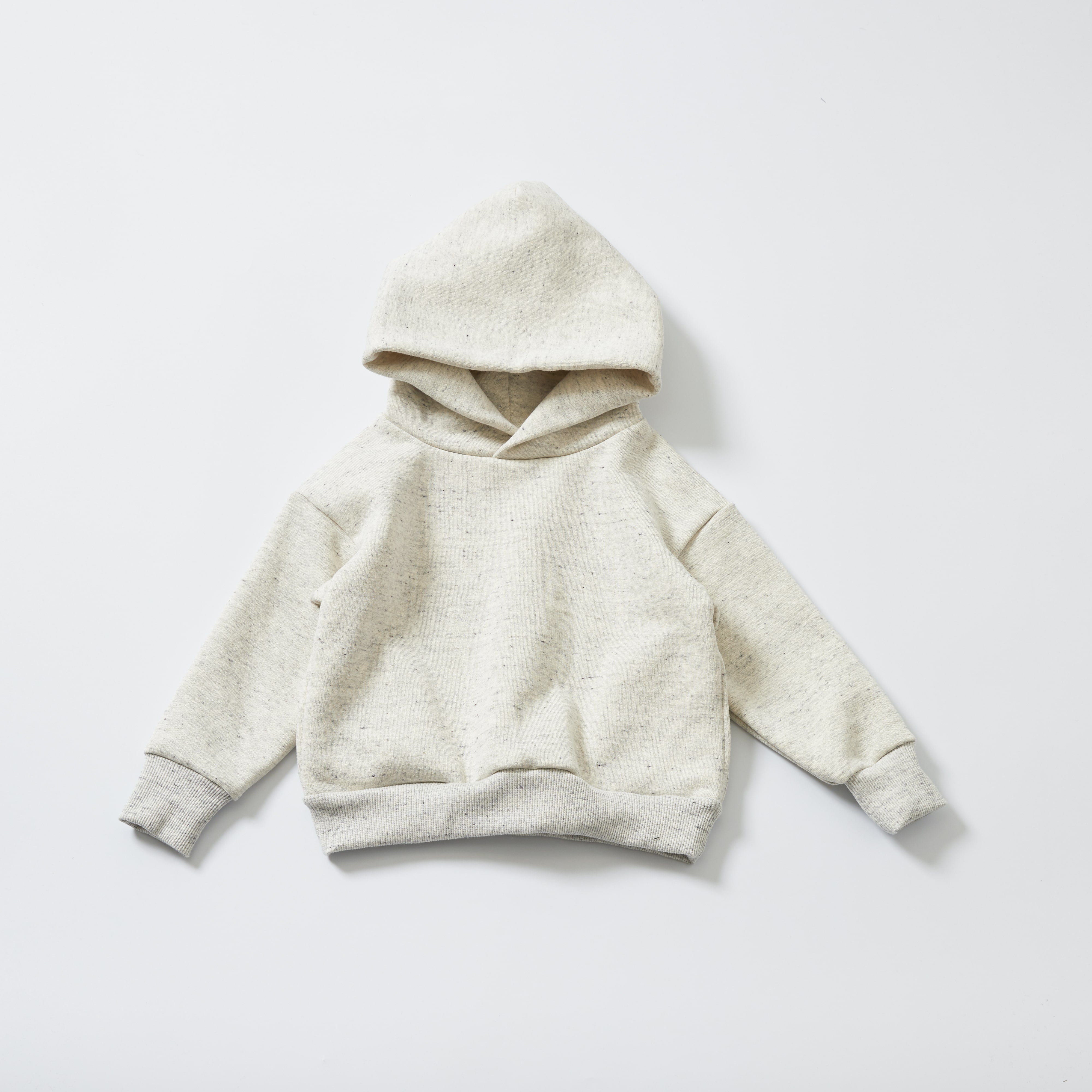 Boys & Girls White Hooded Sweatshirt