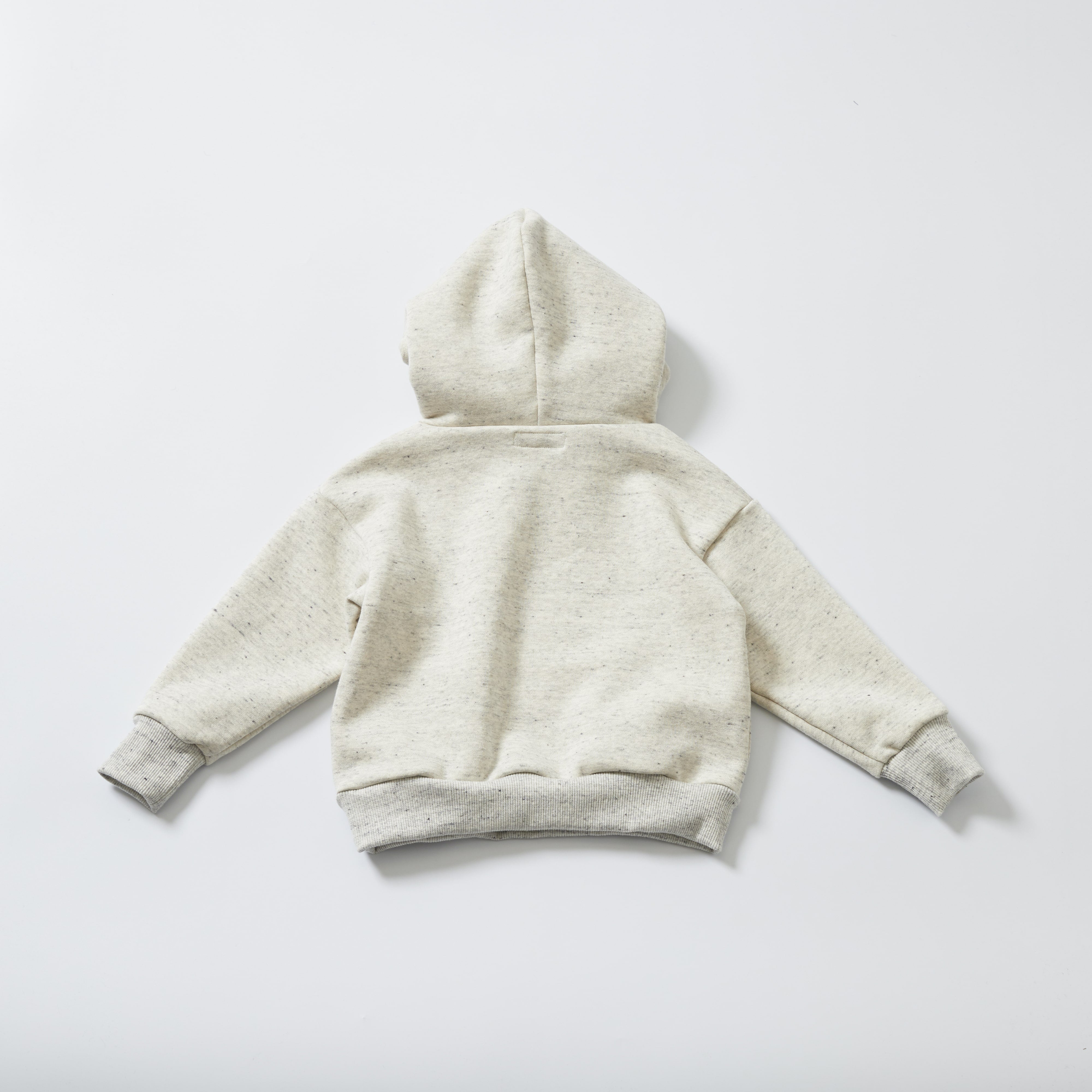 Boys & Girls White Hooded Sweatshirt