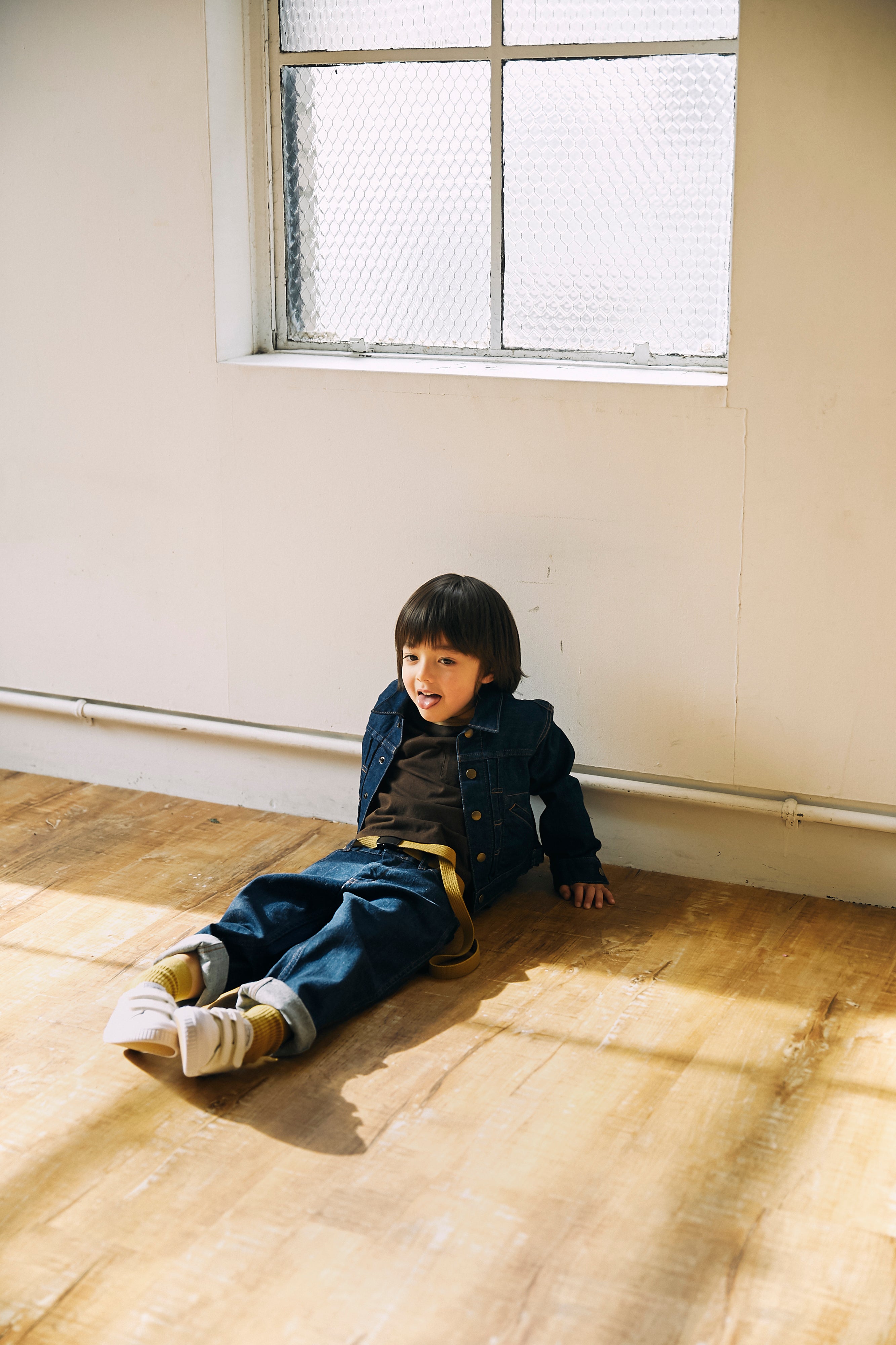 Boys Dark Navy HL Denim Jacket