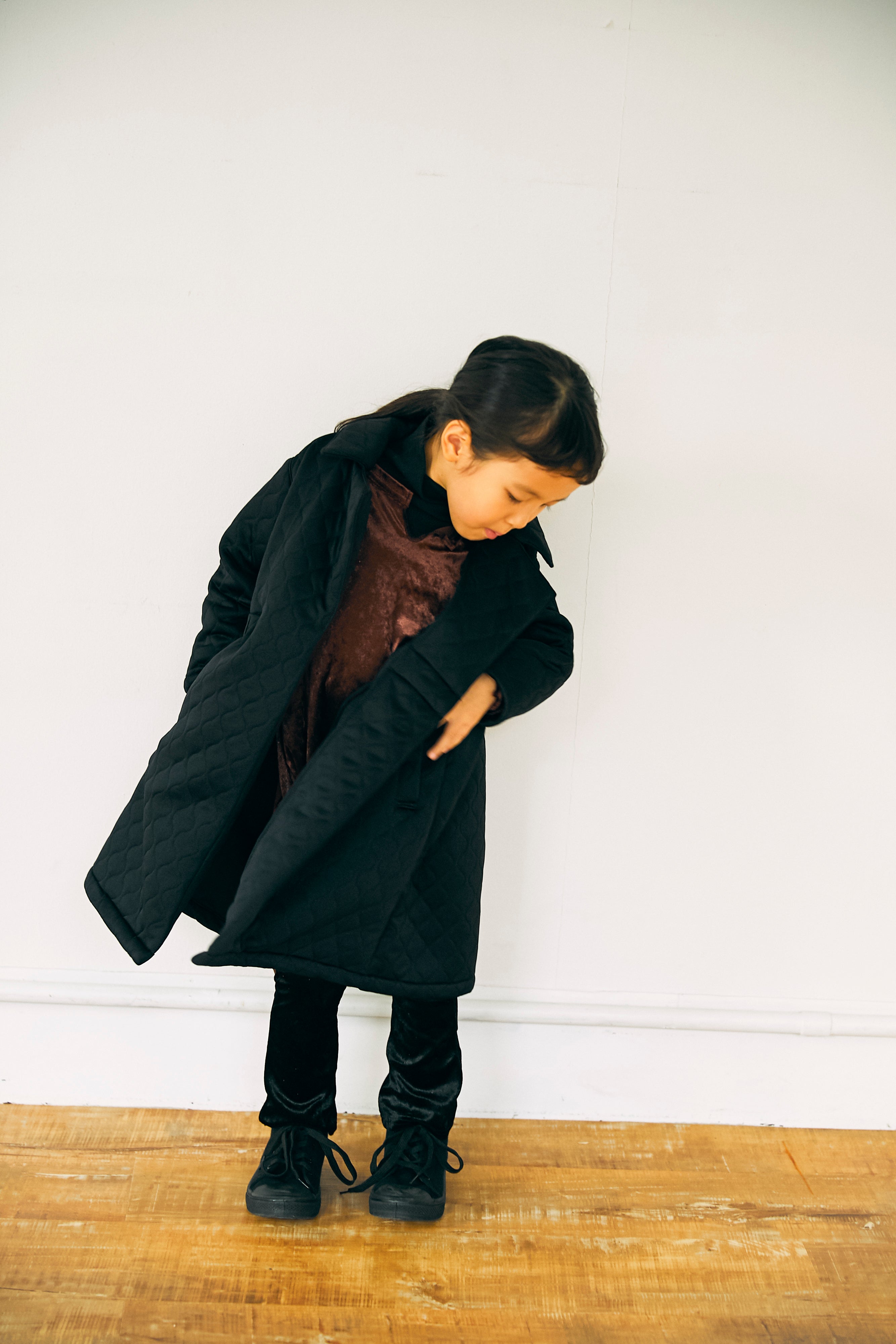 Boys Black Coat