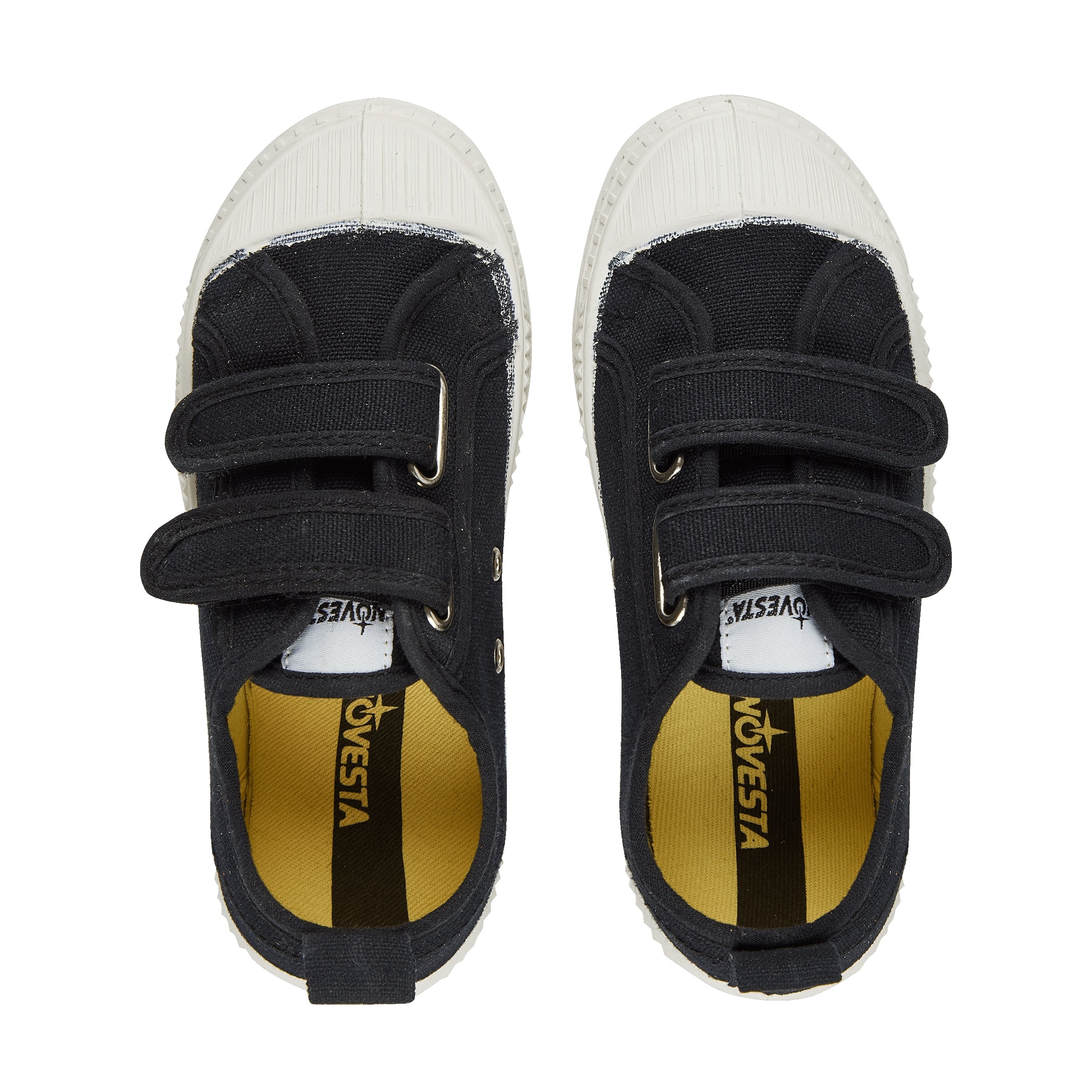 Boys & Girls Black Canvas Shoes