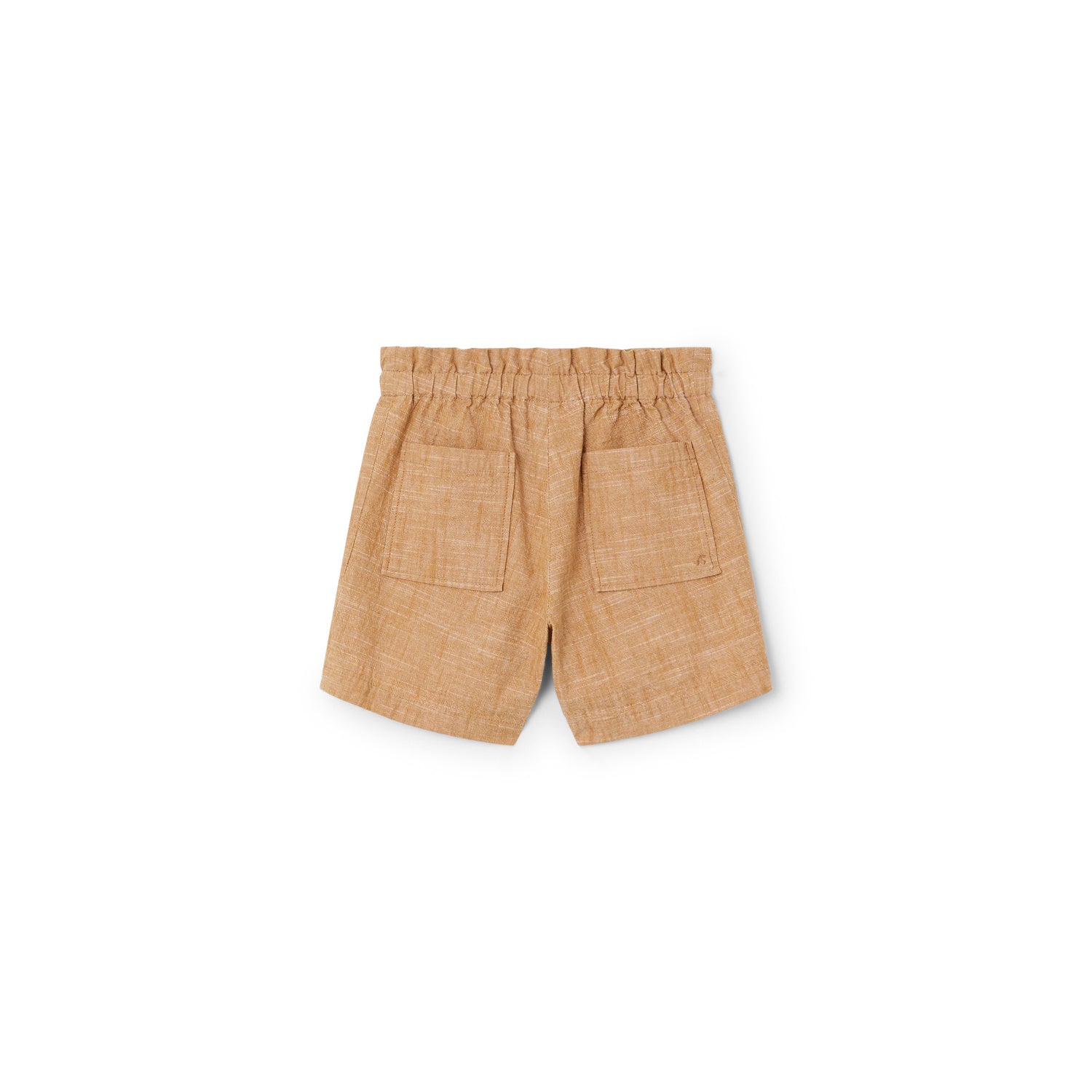 Boys & Girls Brown Cotton Shorts