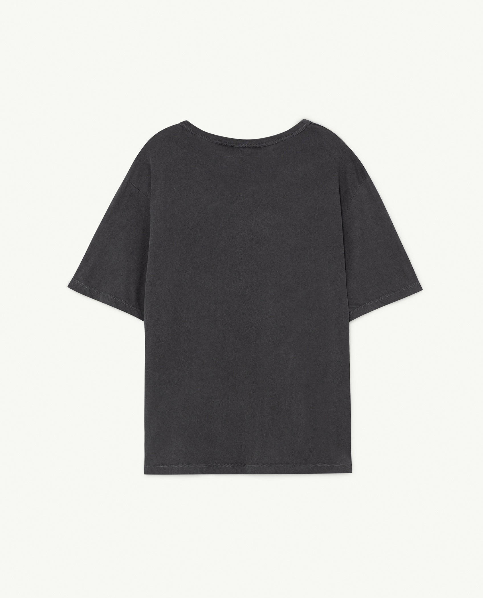 Boys & Girls Black Logo Cotton T-Shirt