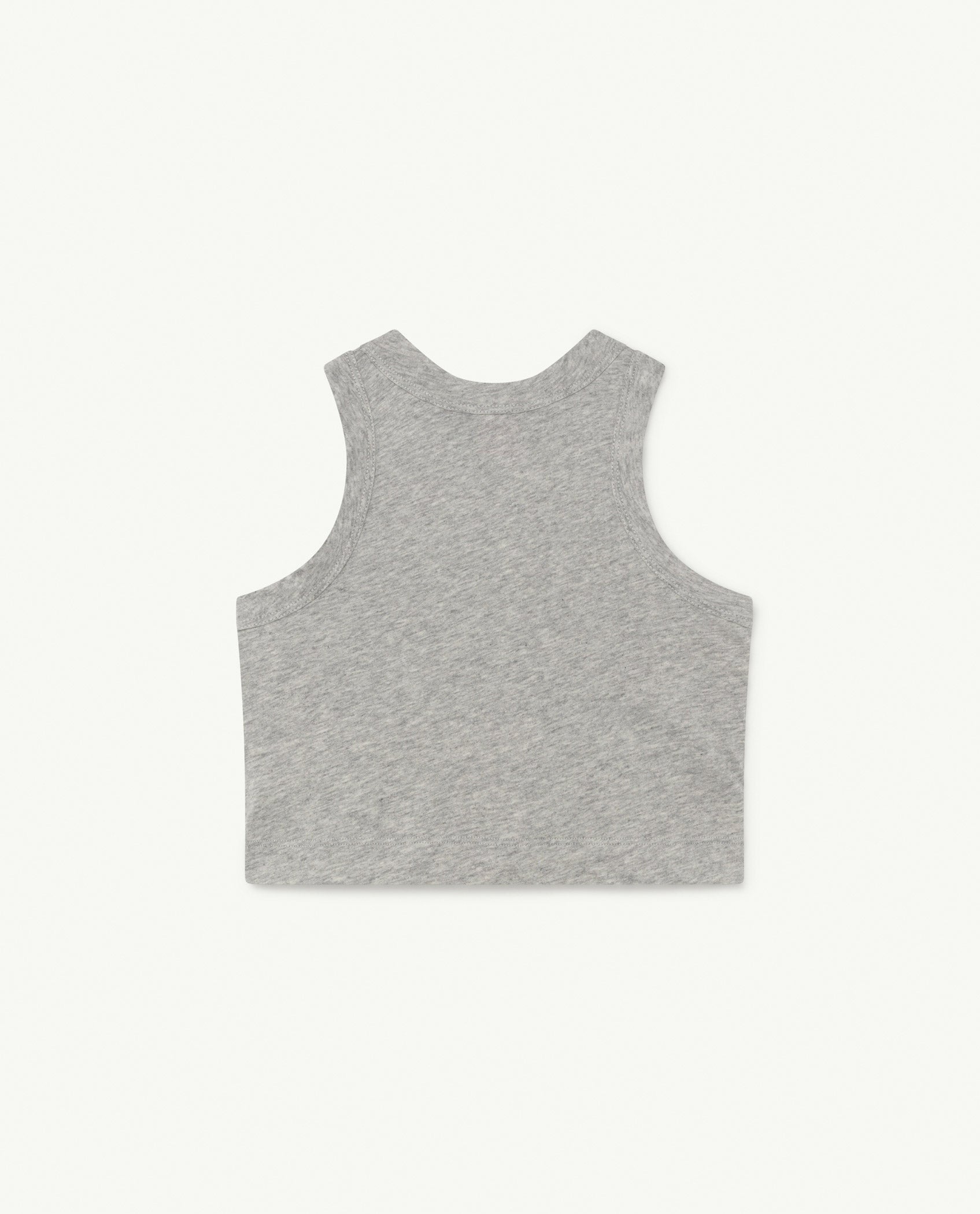 Baby Boys & Girls Grey Tiger Cotton Vest