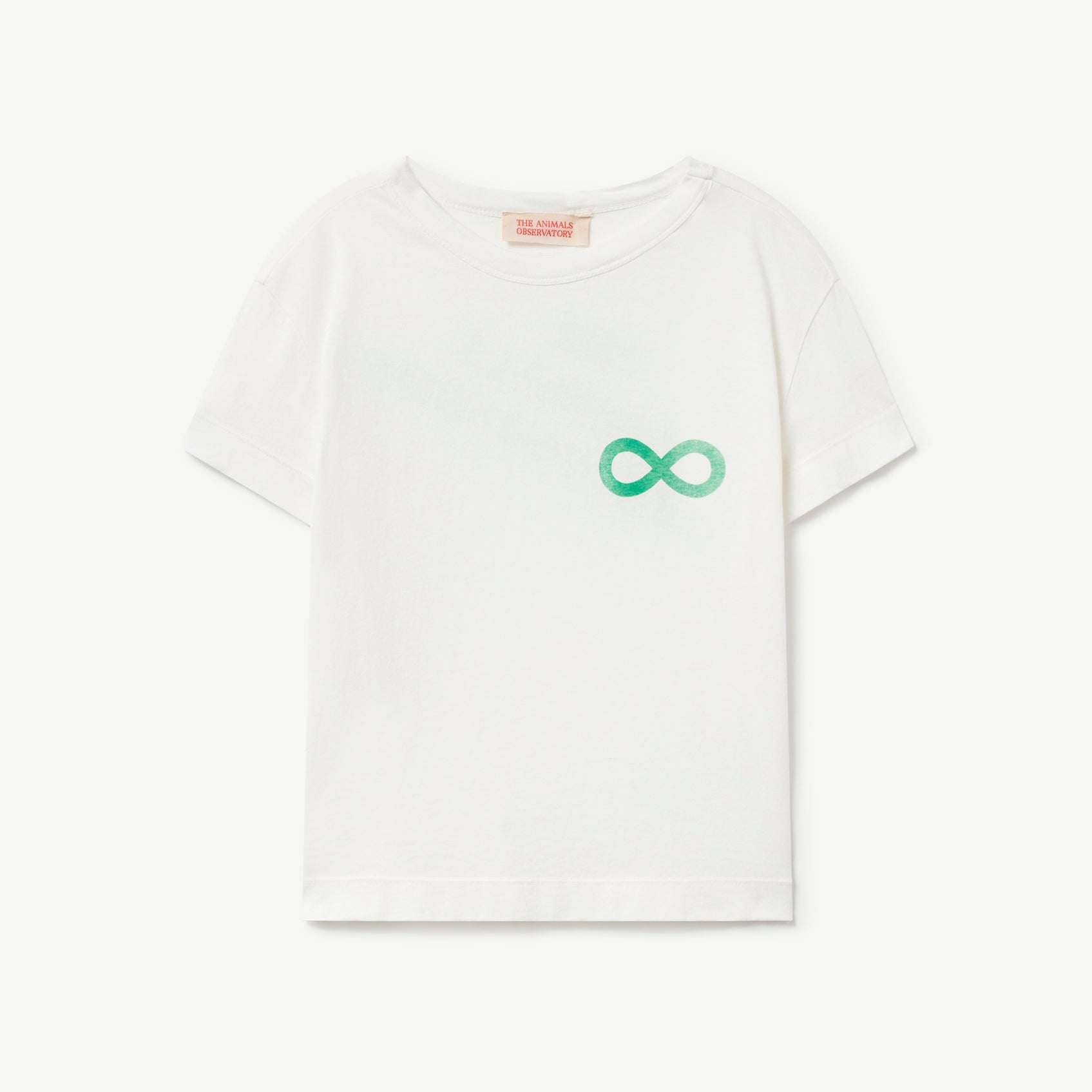 Boys & Girls White Cotton T-Shirt