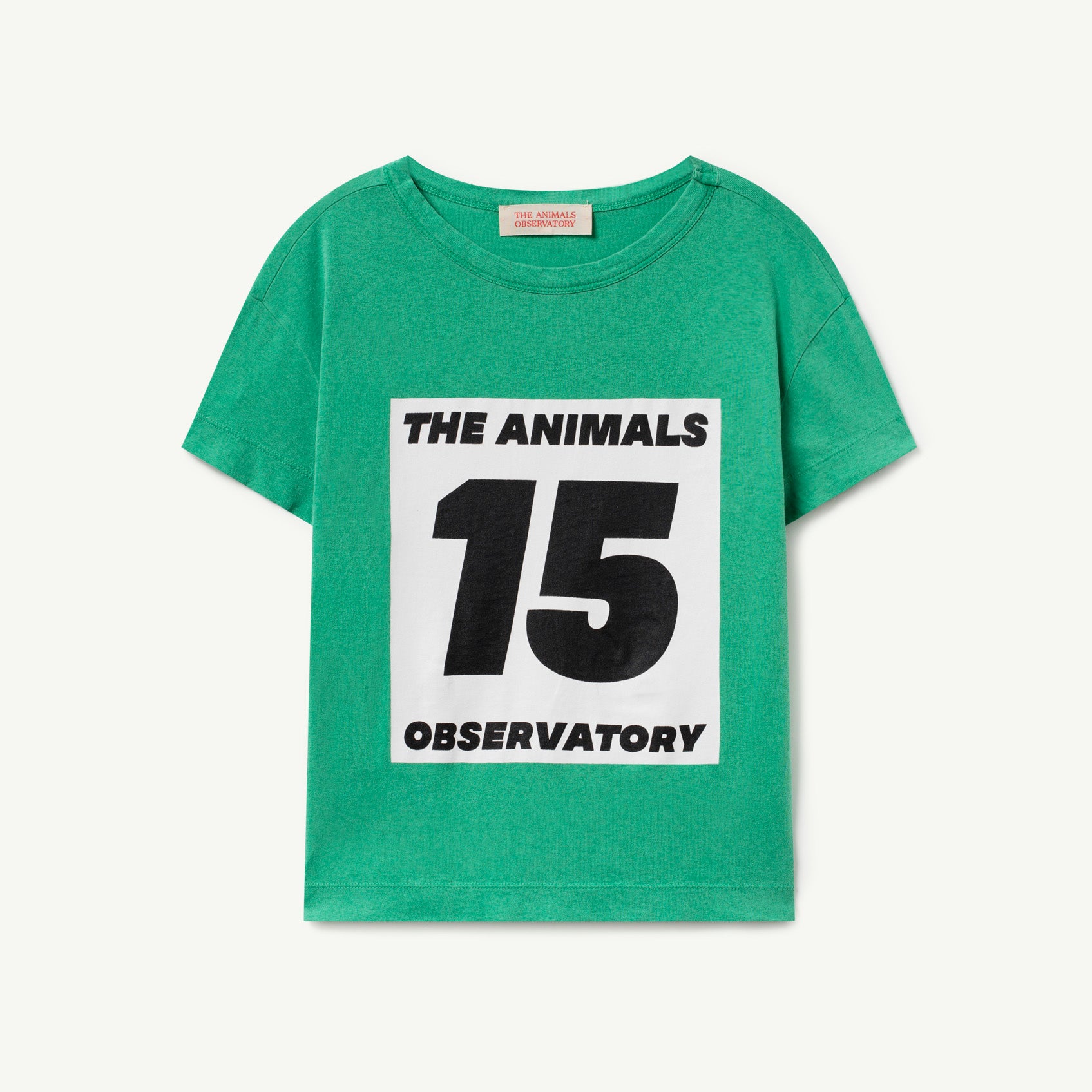 Boys & Girls Green Cotton T-Shirt