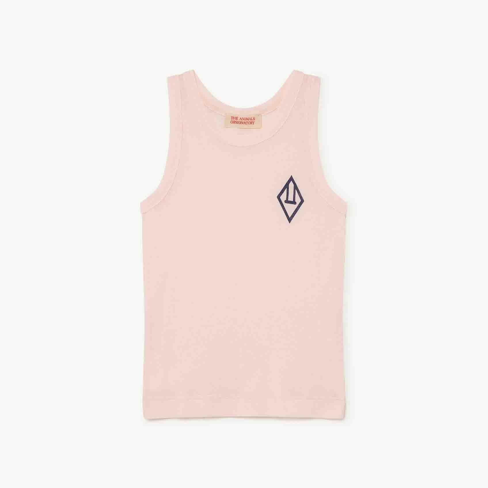 Boys & Girls Pink Logo Vest