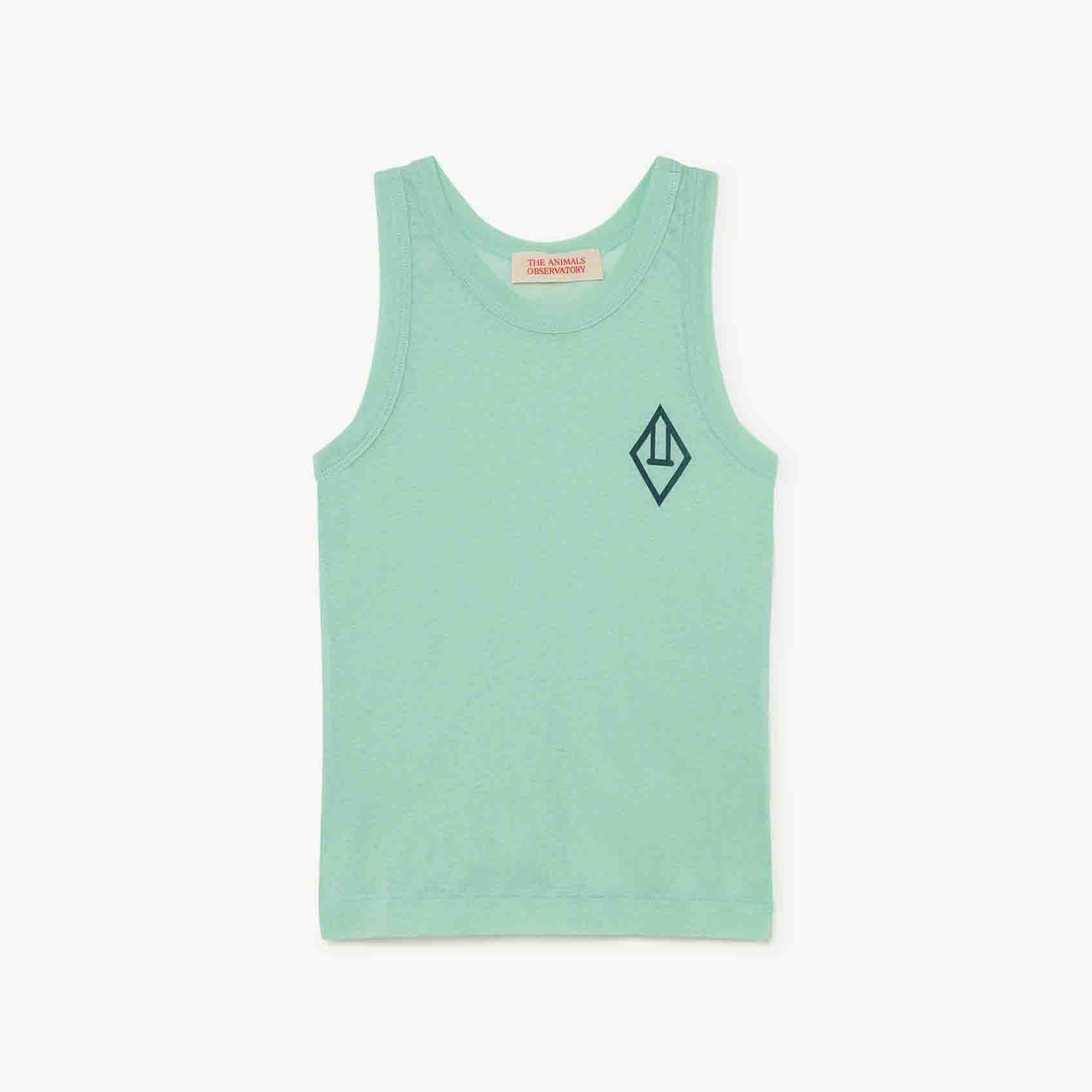 Boys & Girls Green Logo Vest