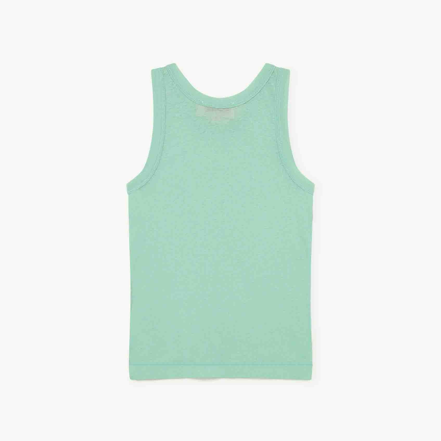 Boys & Girls Green Logo Vest