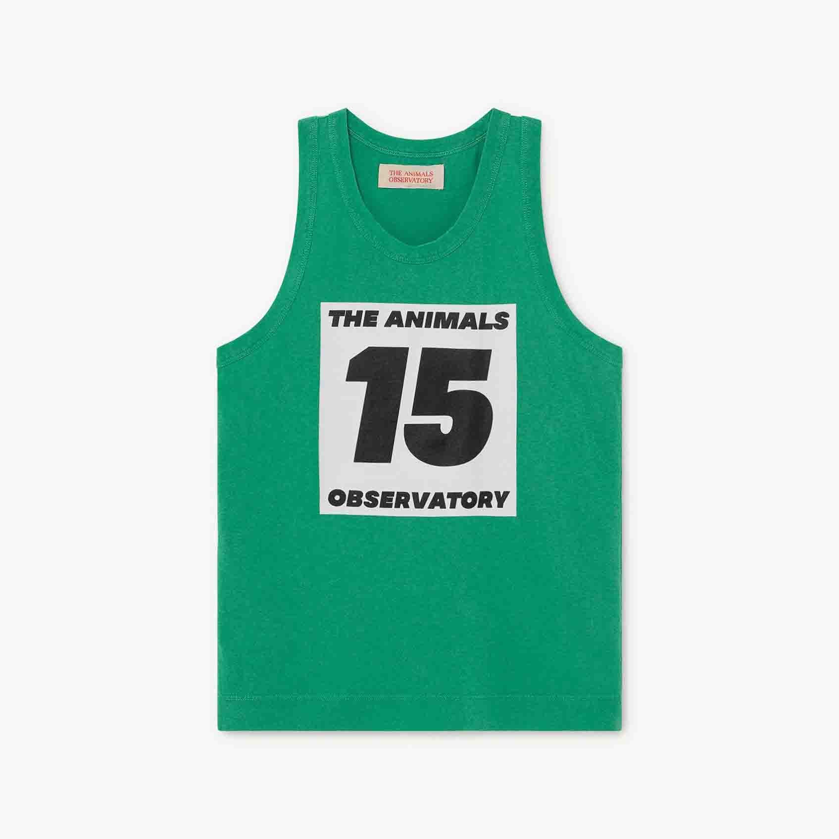 Boys & Girls Green Logo Vest