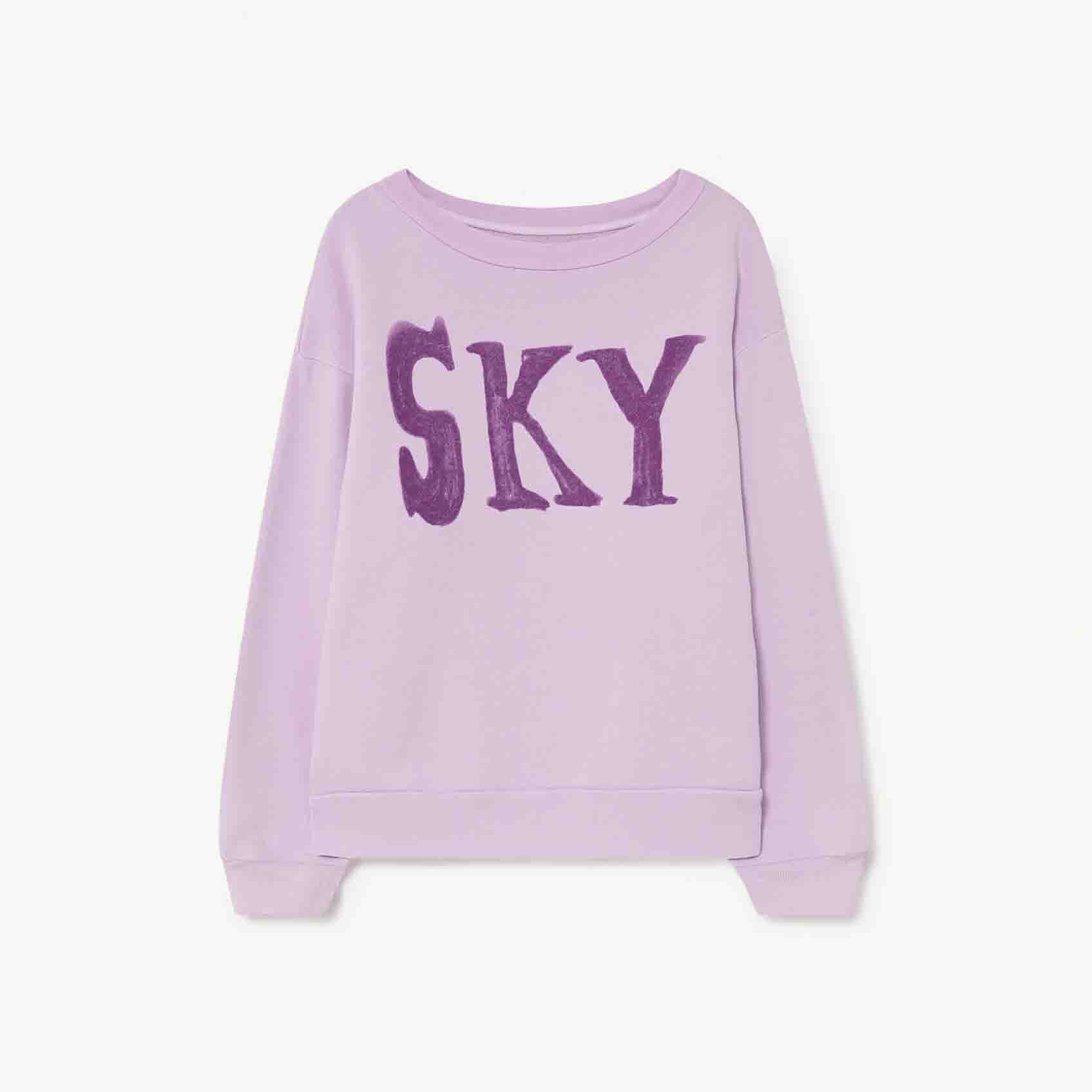 Boys & Girls Purple Cotton Sweatshirt