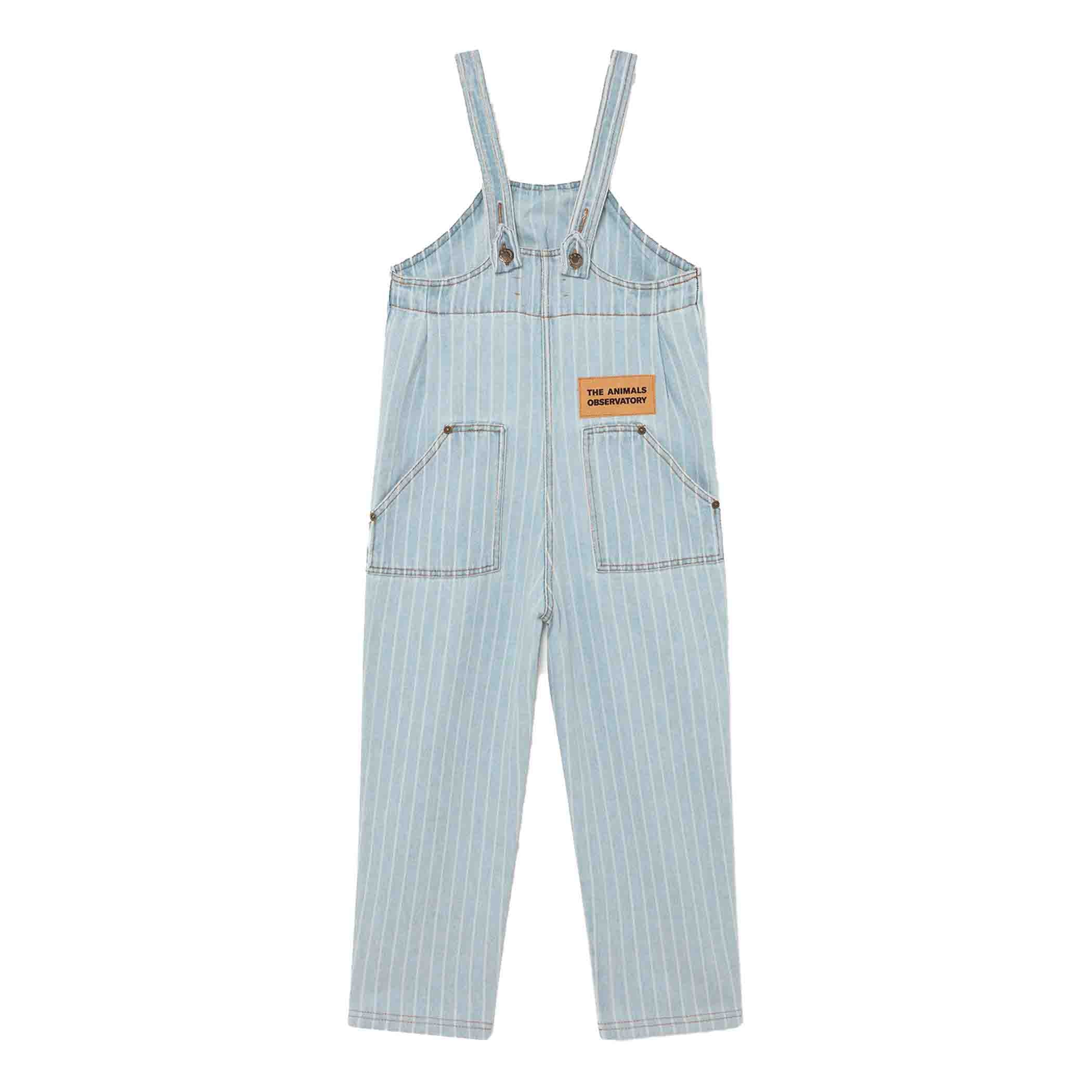 Boys & Girls Blue Denim Romper