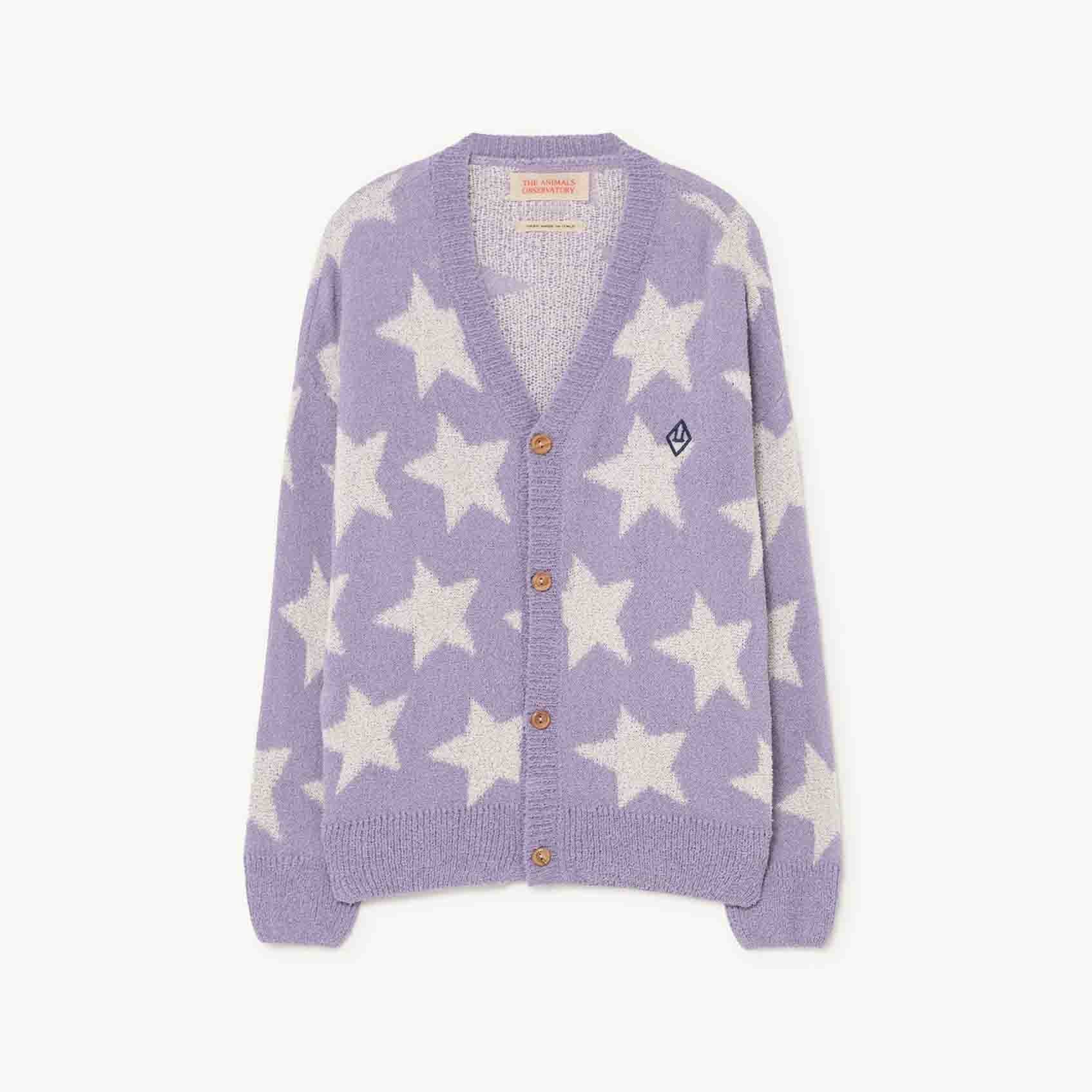 Boys & Girls Purple Cardigan