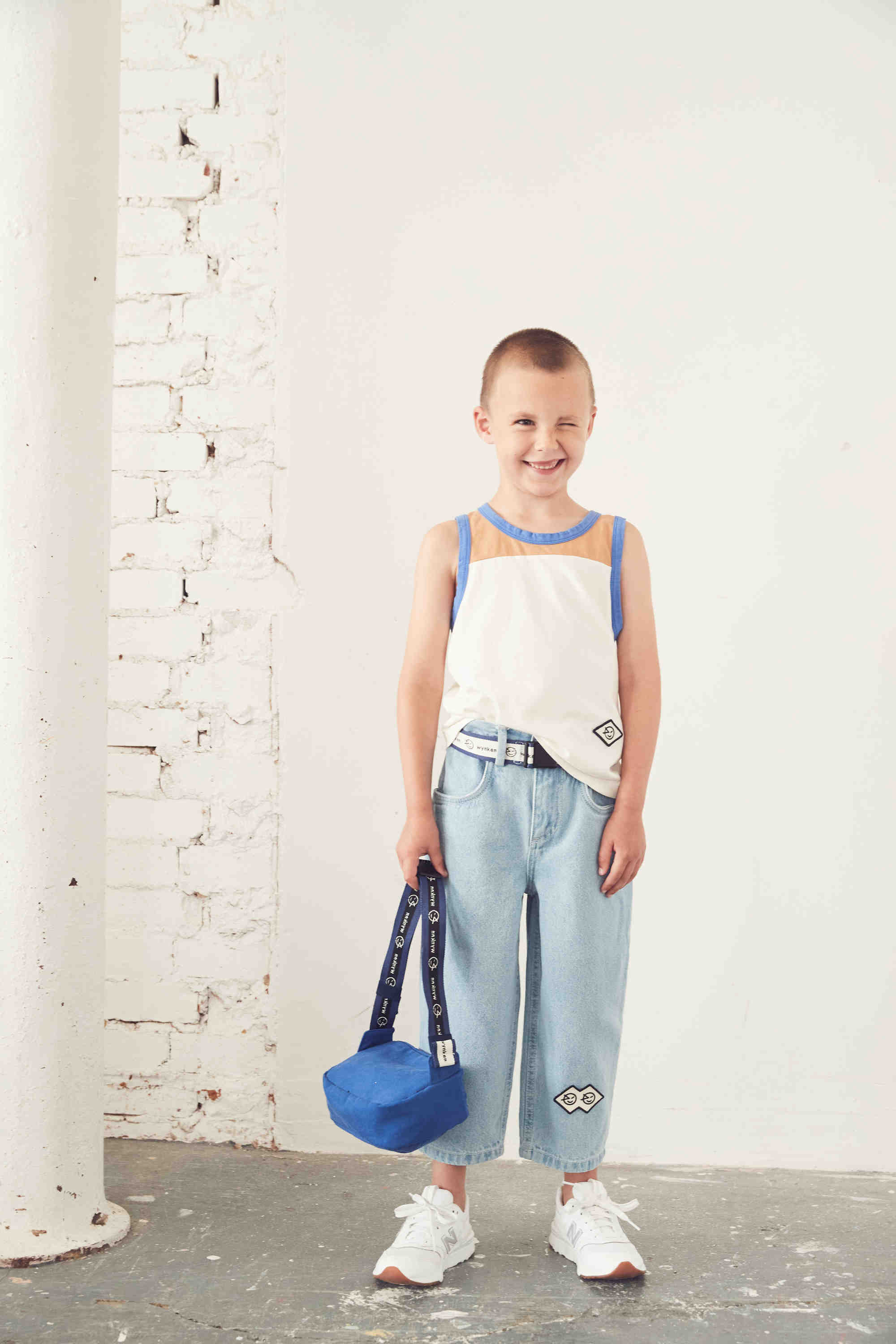 Boys & Girls Blue Denim Trousers