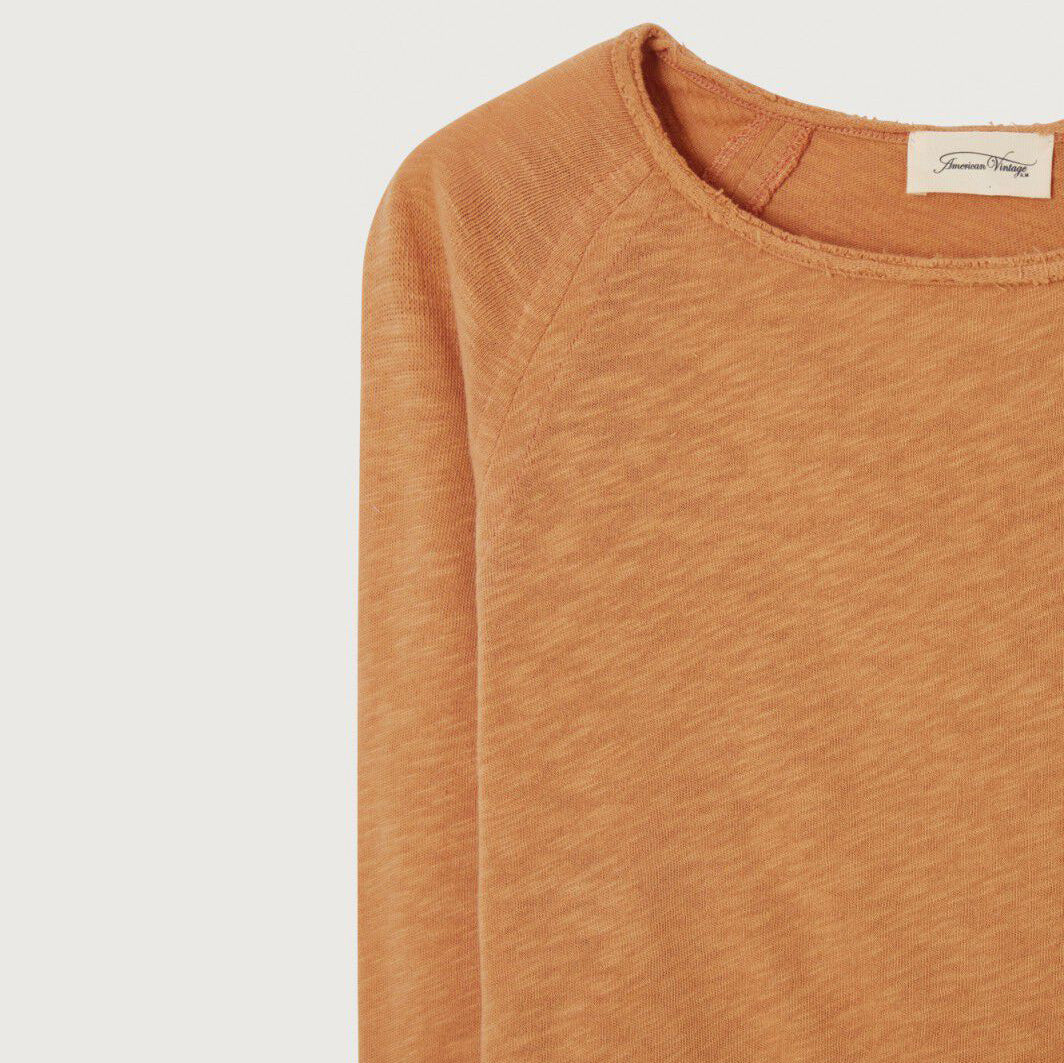 Girls Turmeric Cotton T-Shirt