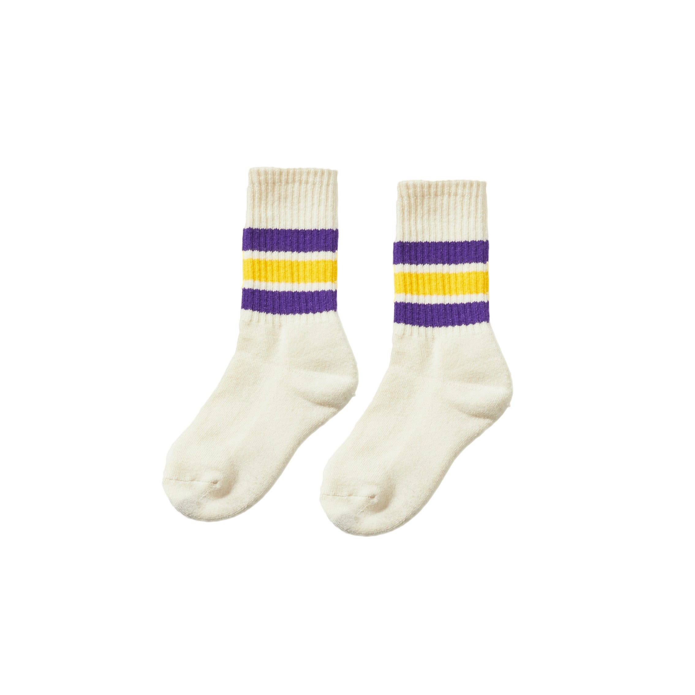 Boys & Girls Purple Stripes Socks