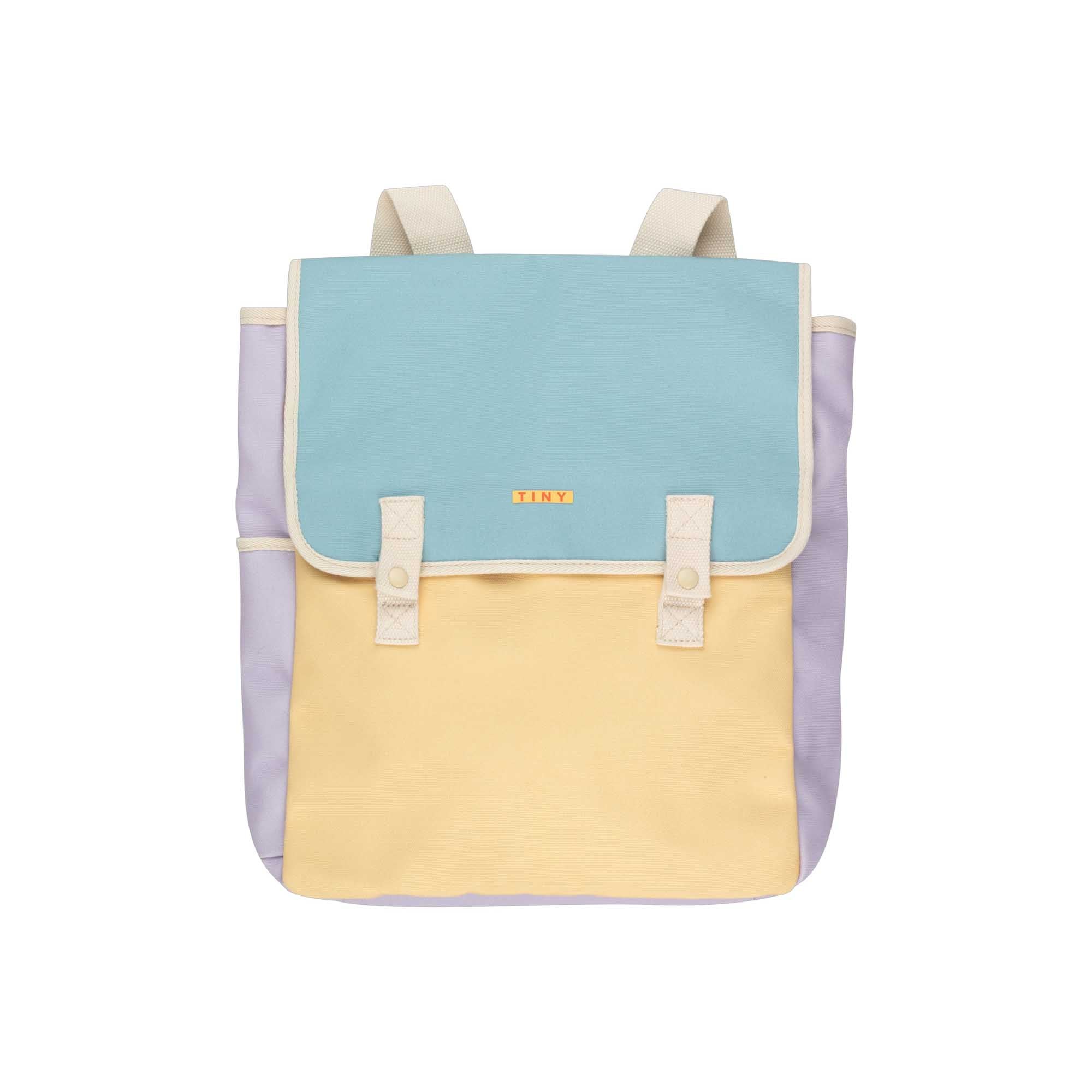 Boys & Girls Yellow Splicing Backpack