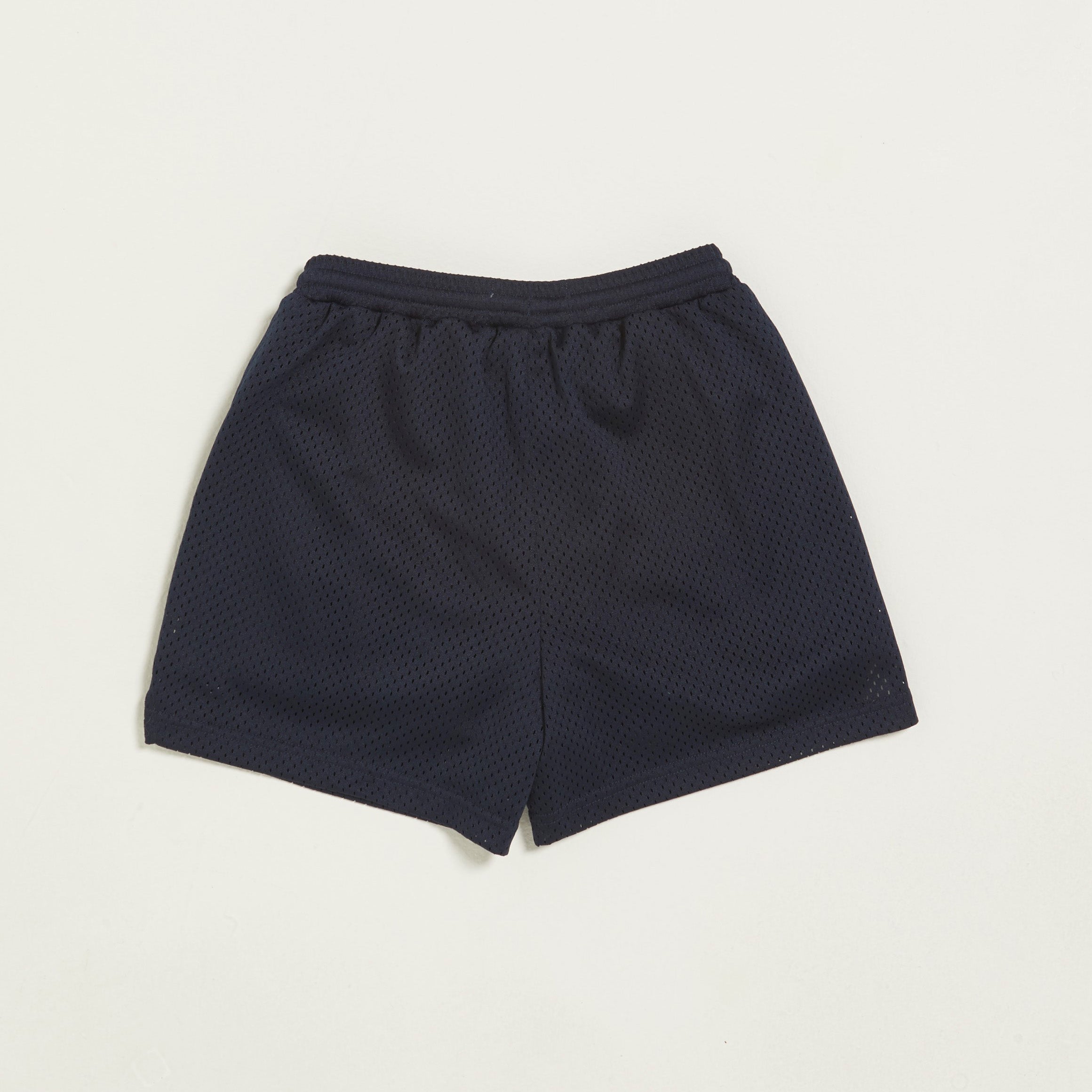 Boys & Girls Navy Mesh Logo Shorts