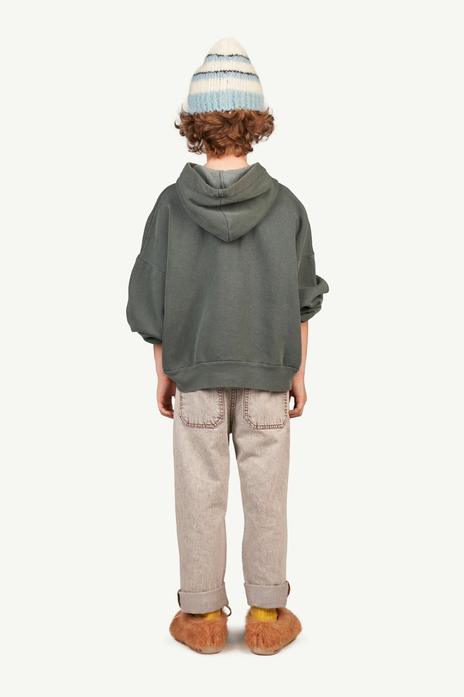 Boys & Girls Grey Logo Denim Trousers