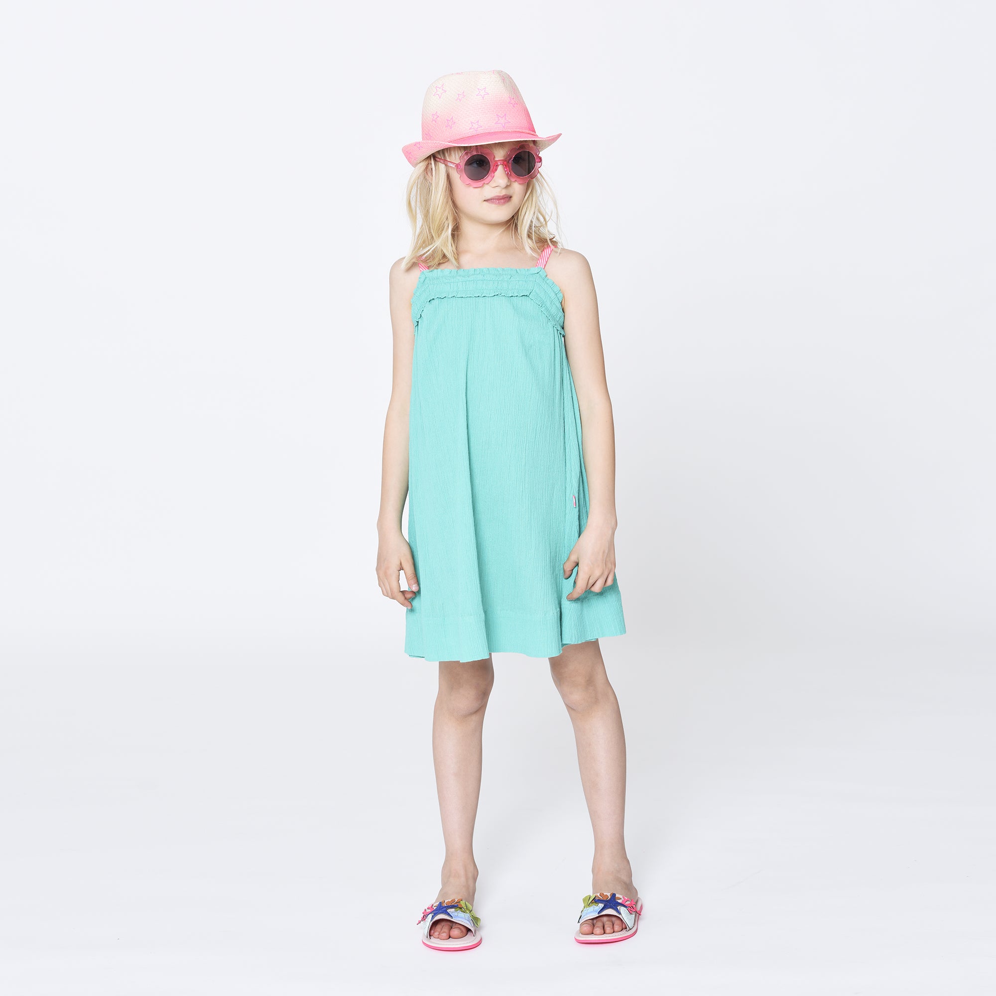 Boys & Girls Gradient Pink Hat