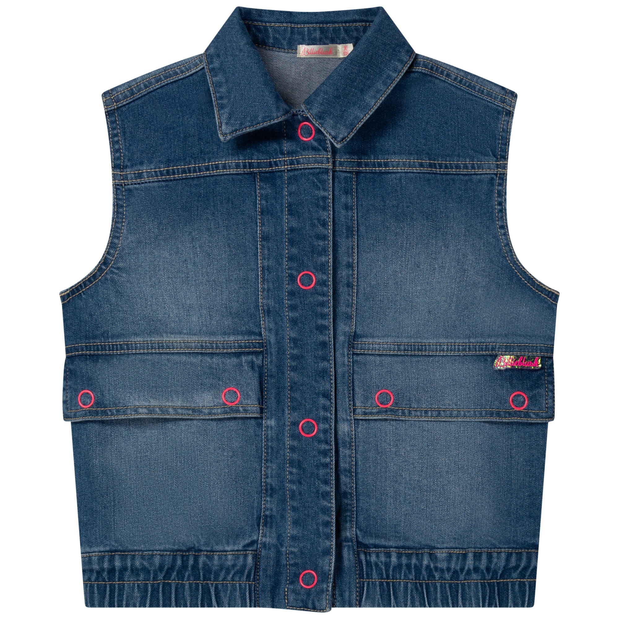 Boys & Girls Blue Denim Vest