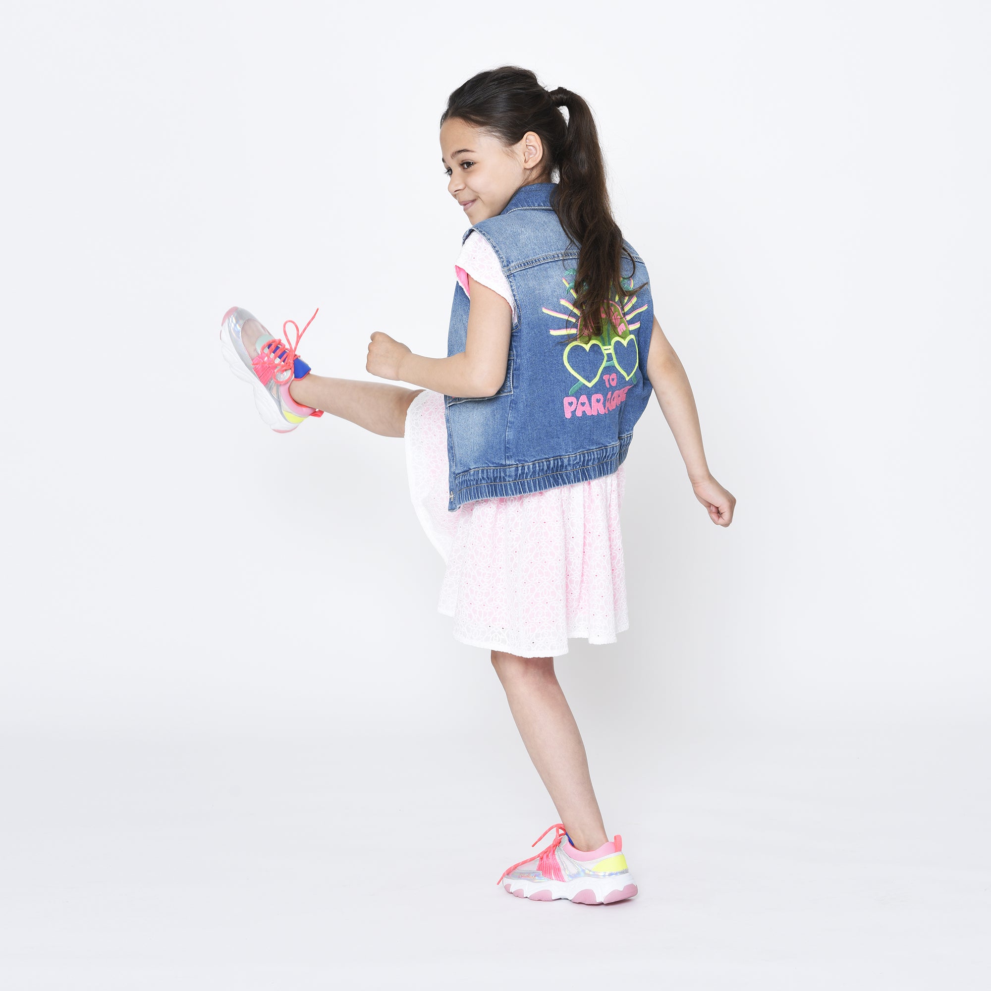 Boys & Girls Blue Denim Vest