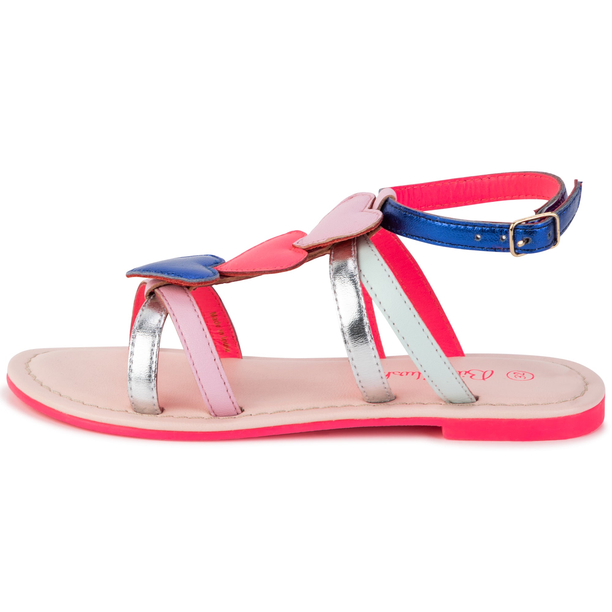 Boys & Girls Pink Heart Sandals