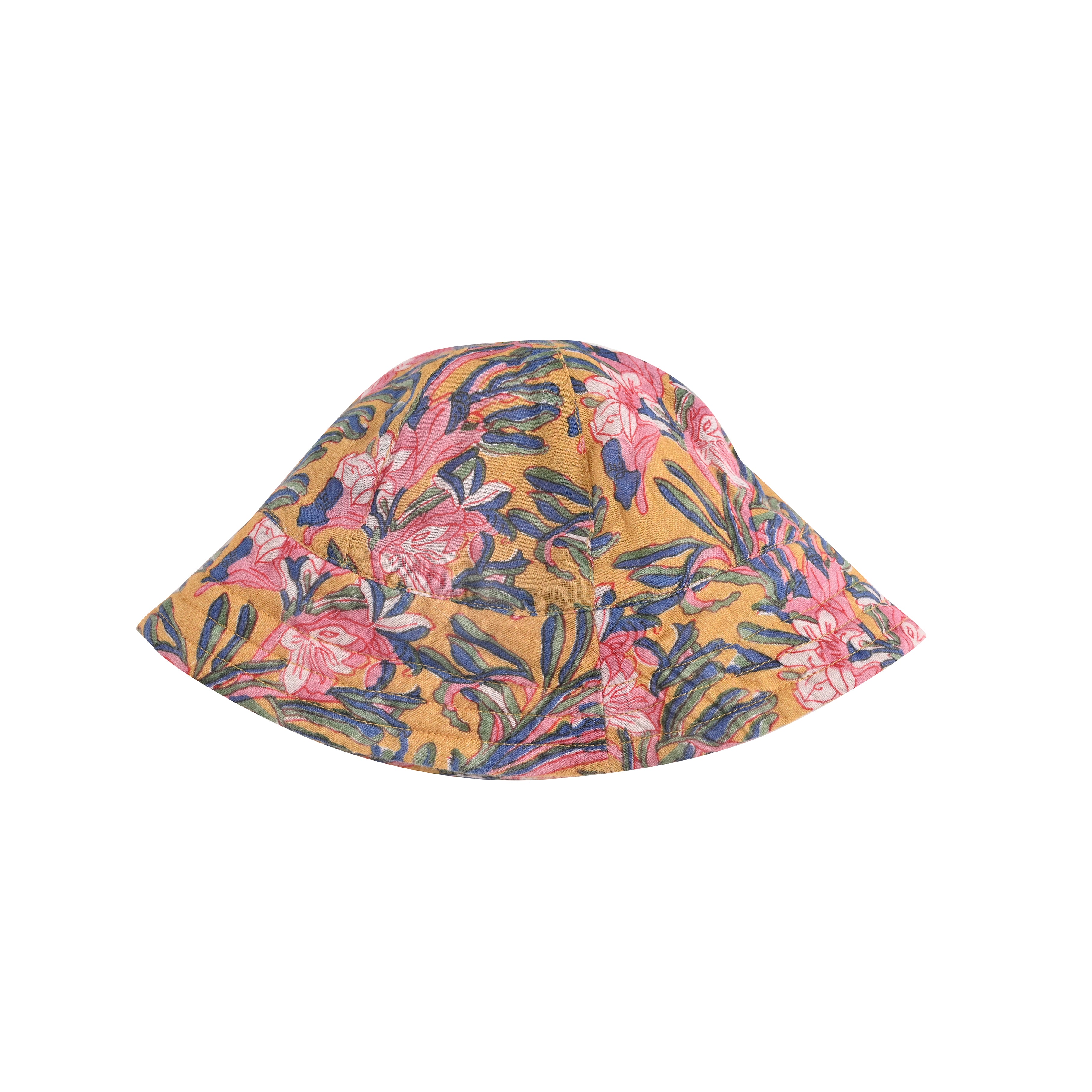 Boys & Girls Red Floral Hat