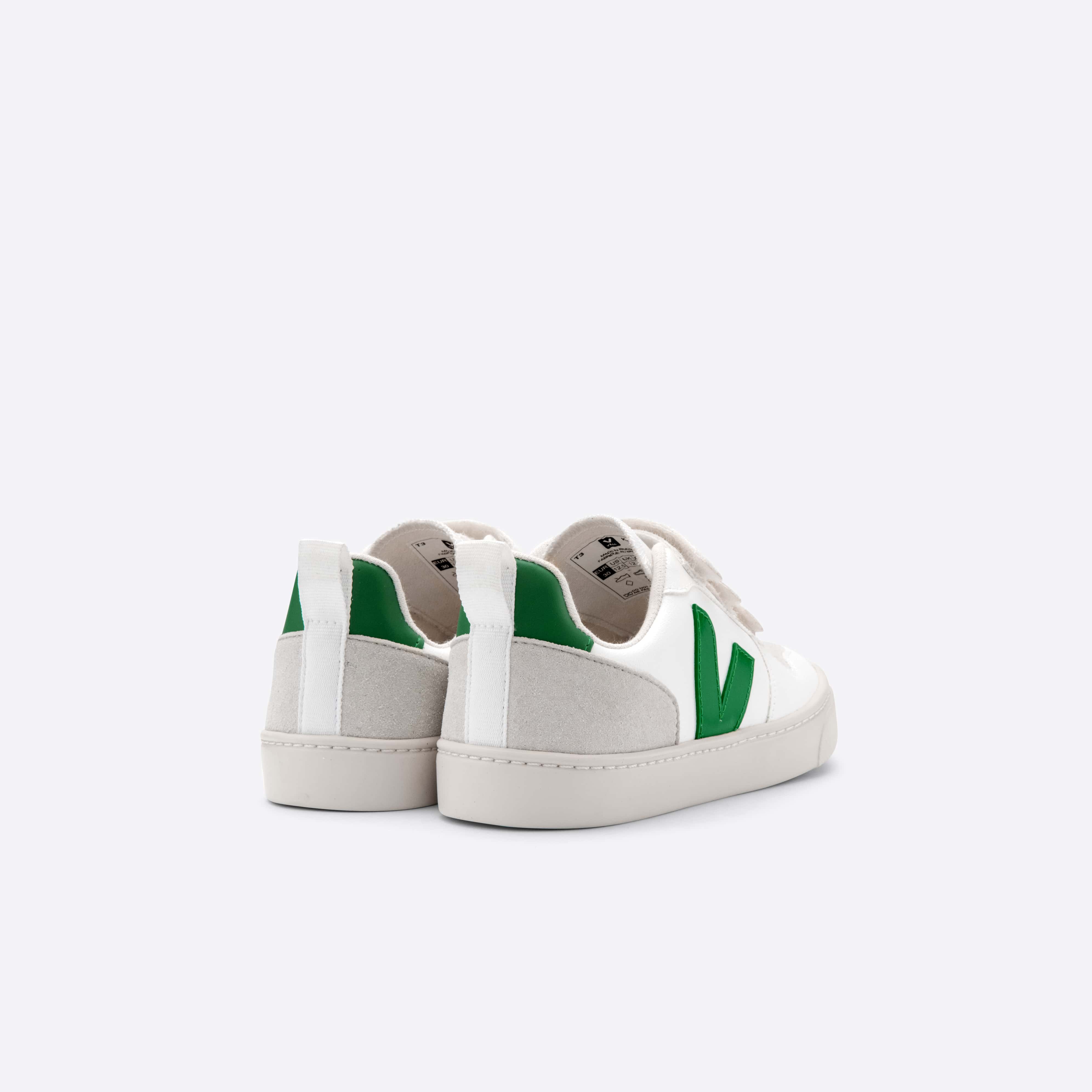 Boys & Girls Green "V" Shoes