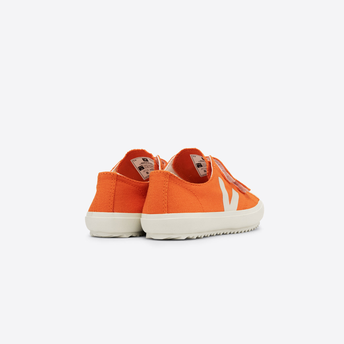 Boys & Girls Orange "OLLIE CANVAS" Shoes