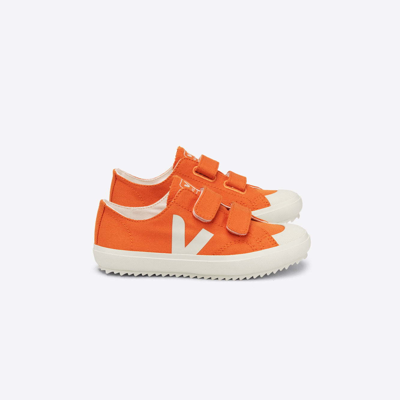 Boys & Girls Orange "OLLIE CANVAS" Shoes