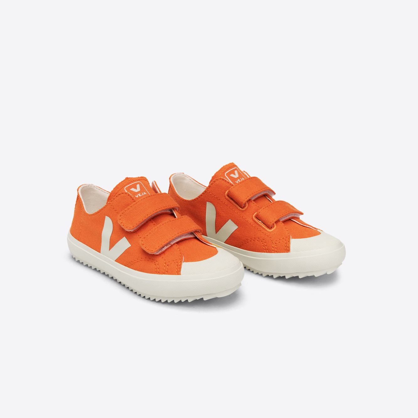 Boys & Girls Orange "OLLIE CANVAS" Shoes