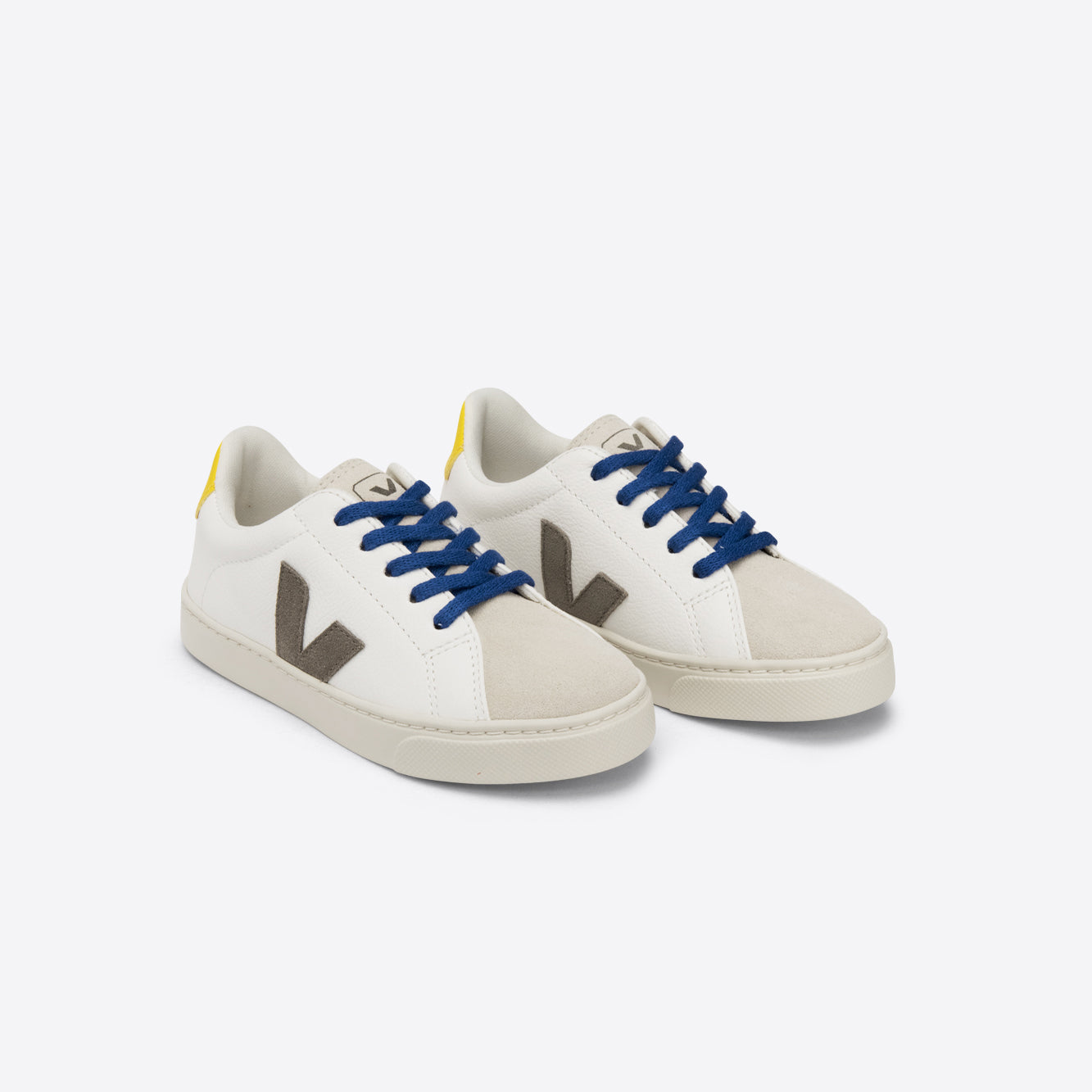 Boys & Girls White "SMALL ESPLAR LACES" Shoes