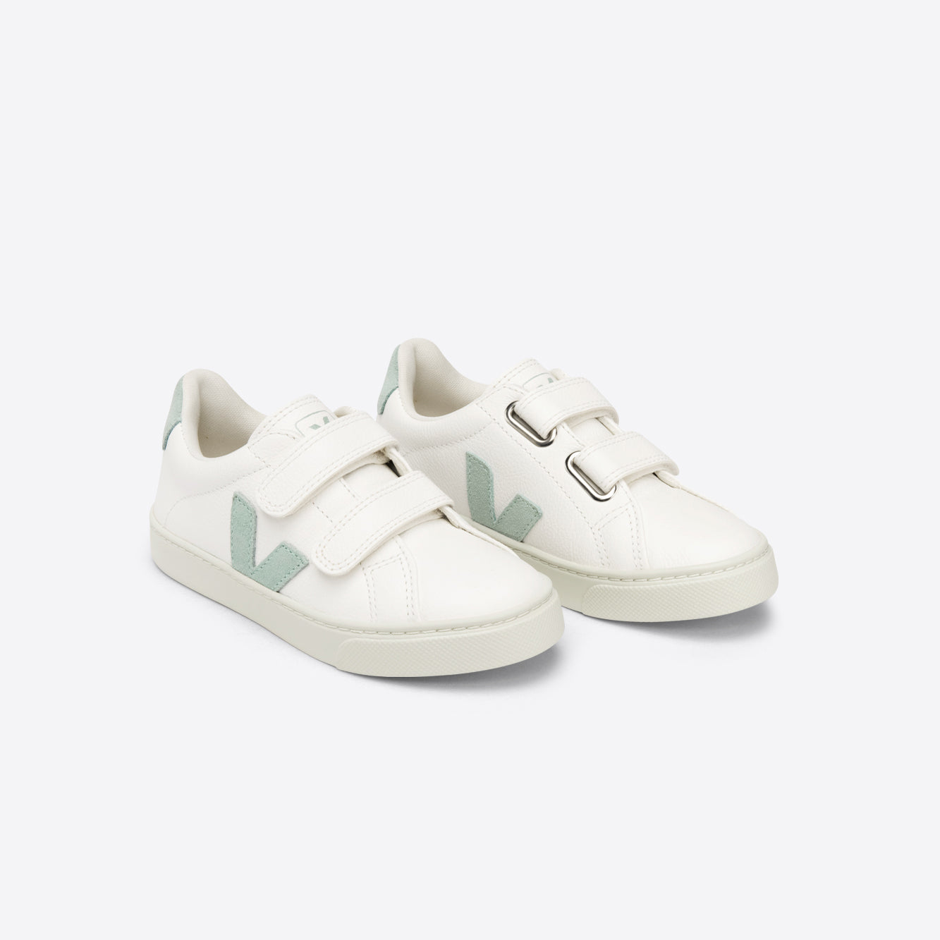 Boys & Girls White "ESPLAR CHROMEFREE" Shoes