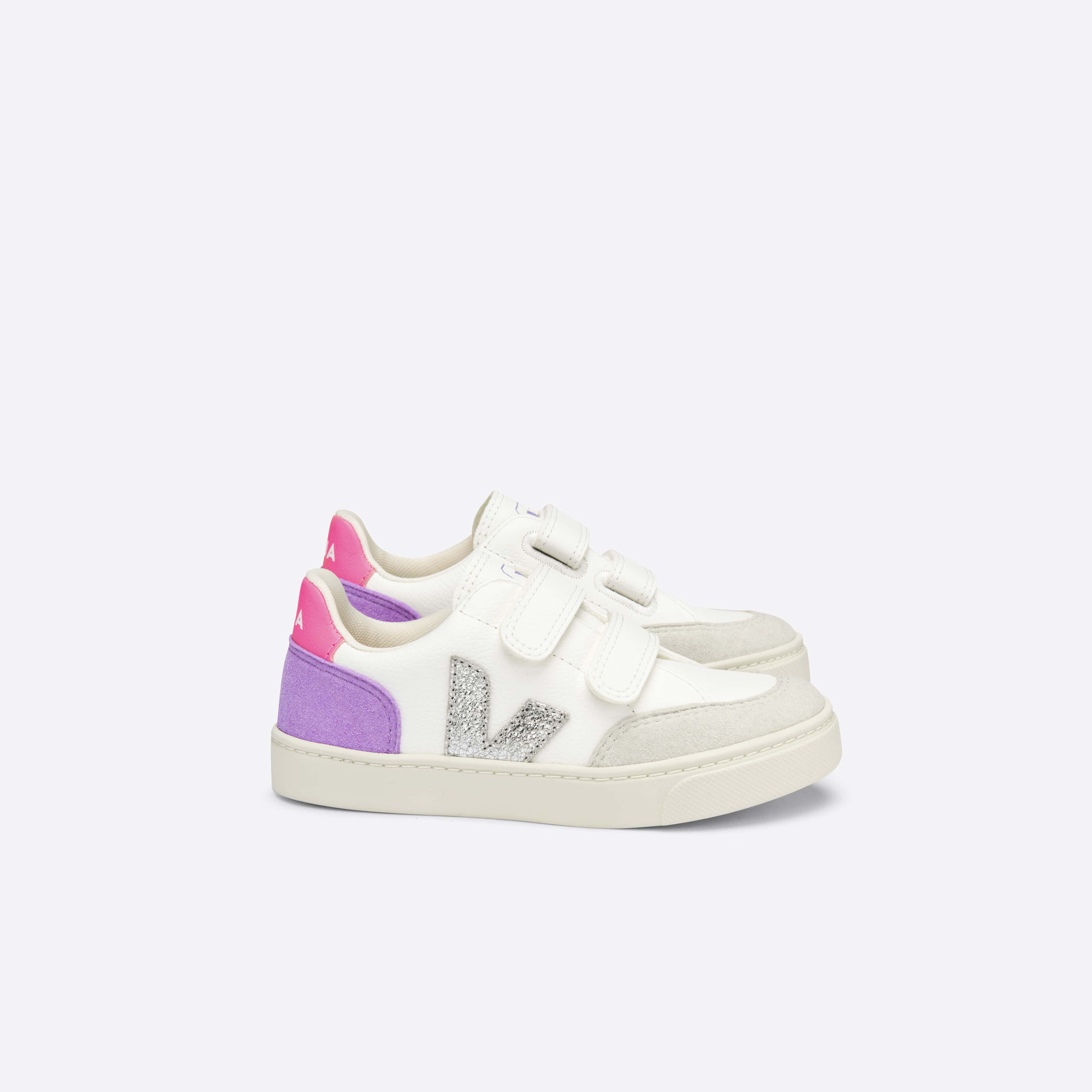 Boys & Girls Purple "V" Shoes