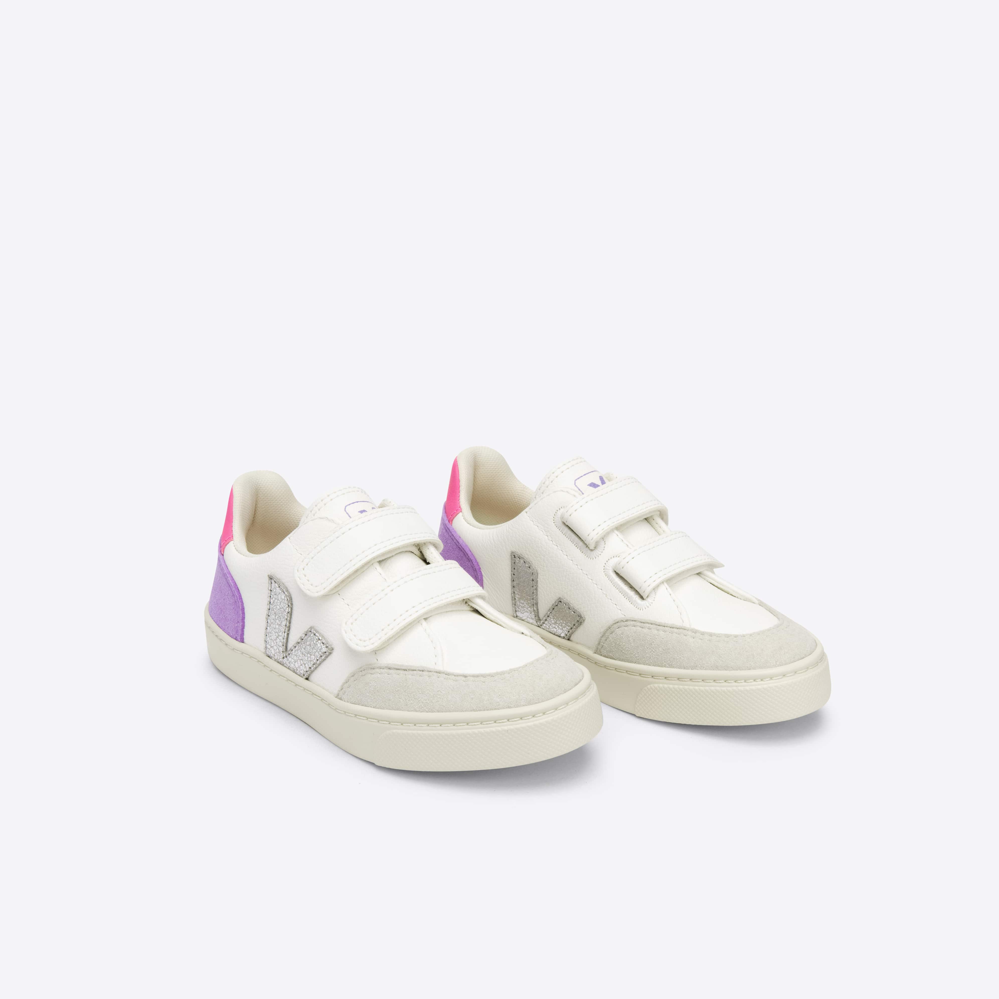 Boys & Girls Purple "V" Shoes