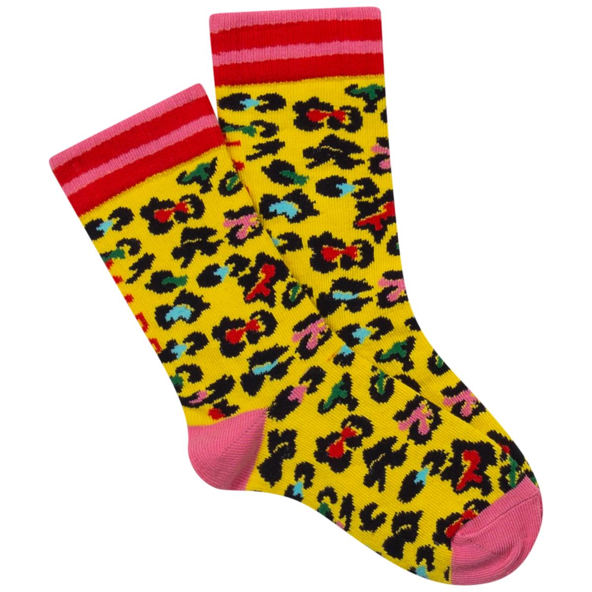 Boys & Girls Yellow Logo Sock