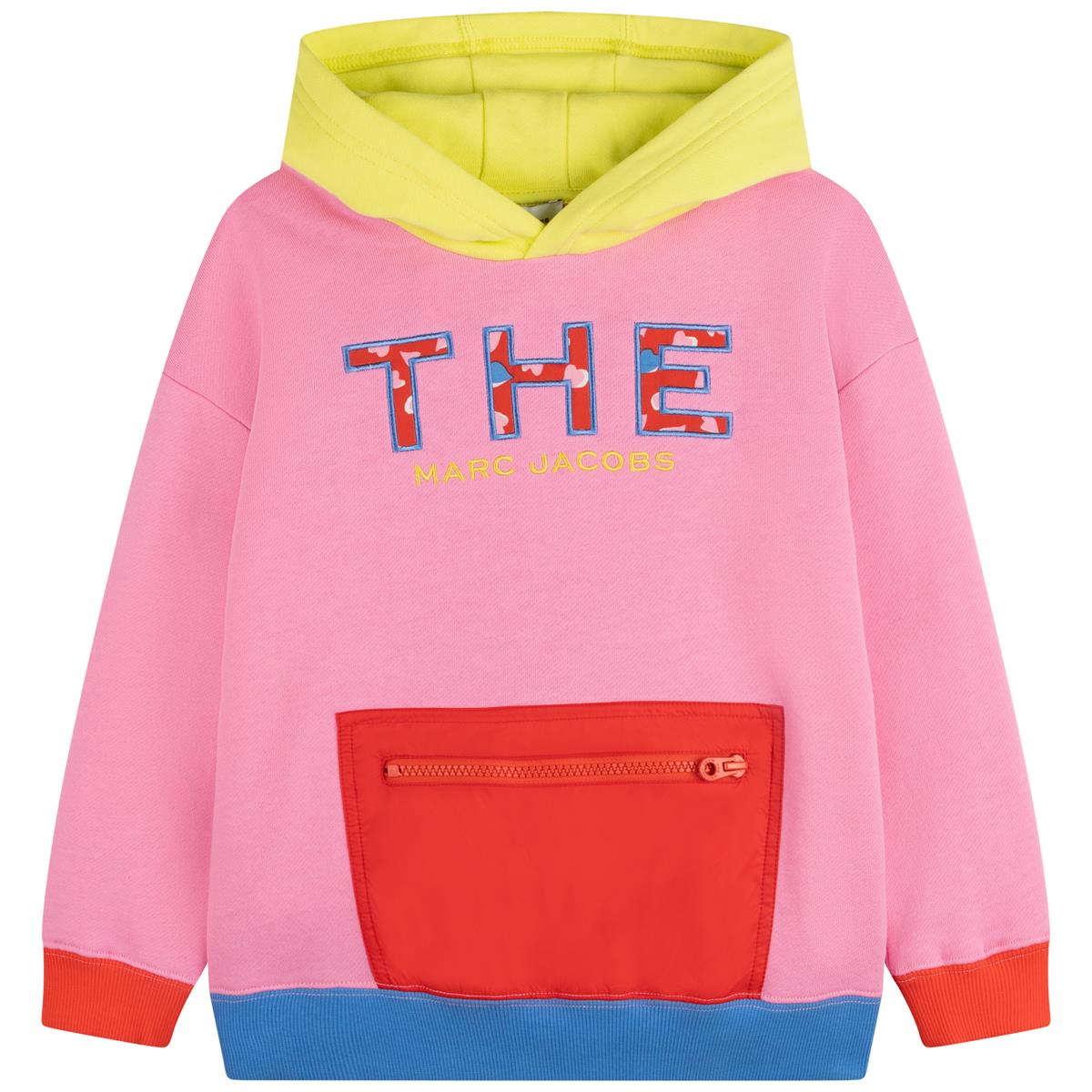 Boys & Girls Pink Hooded Sweatshirt