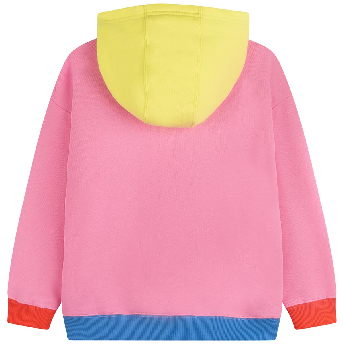 Boys & Girls Pink Hooded Sweatshirt