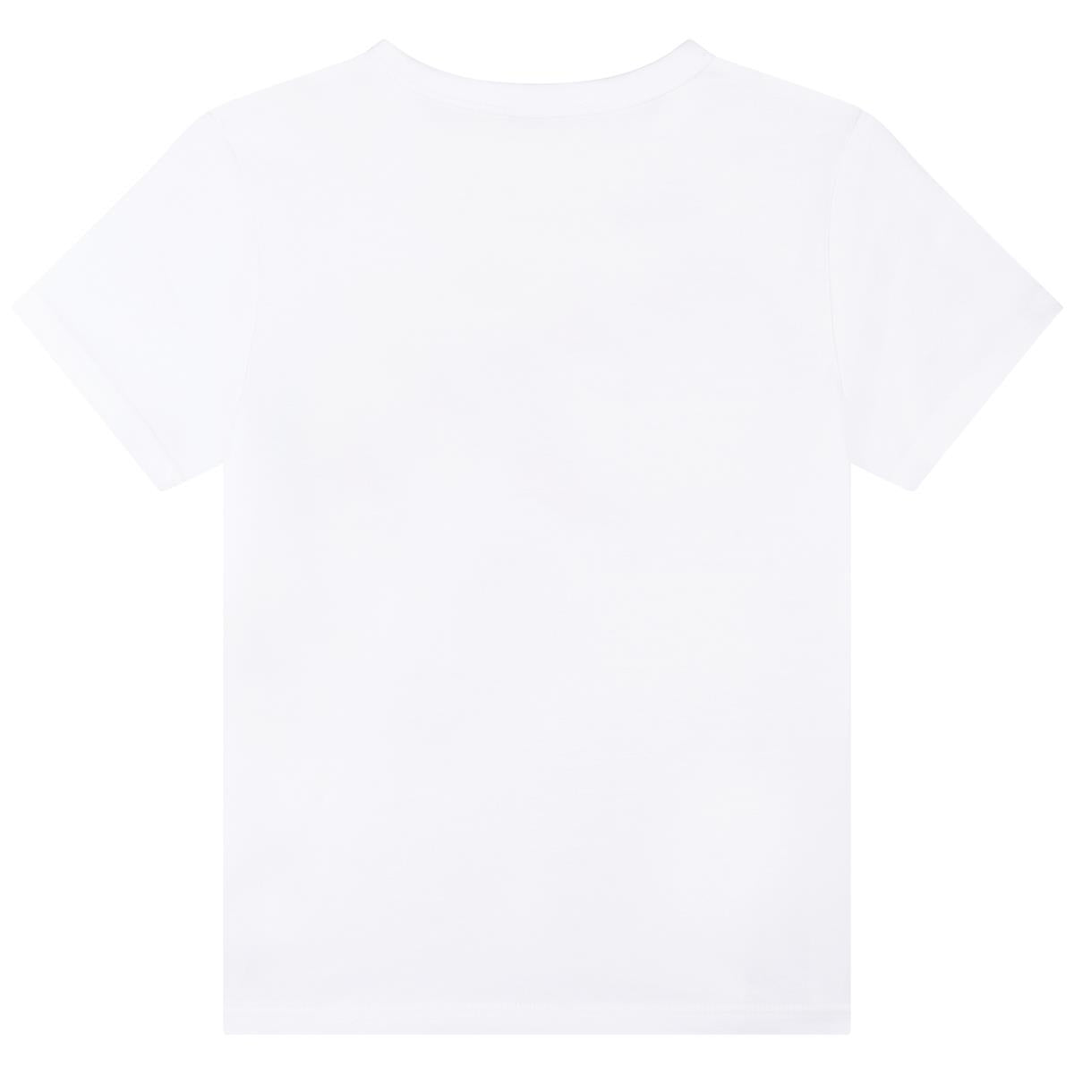 Boys & Girls White Logo T-Shirt