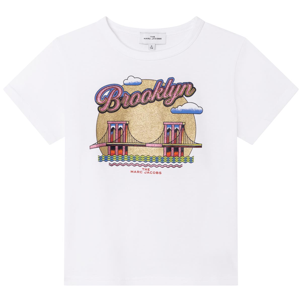 Boys & Girls White Logo T-Shirt