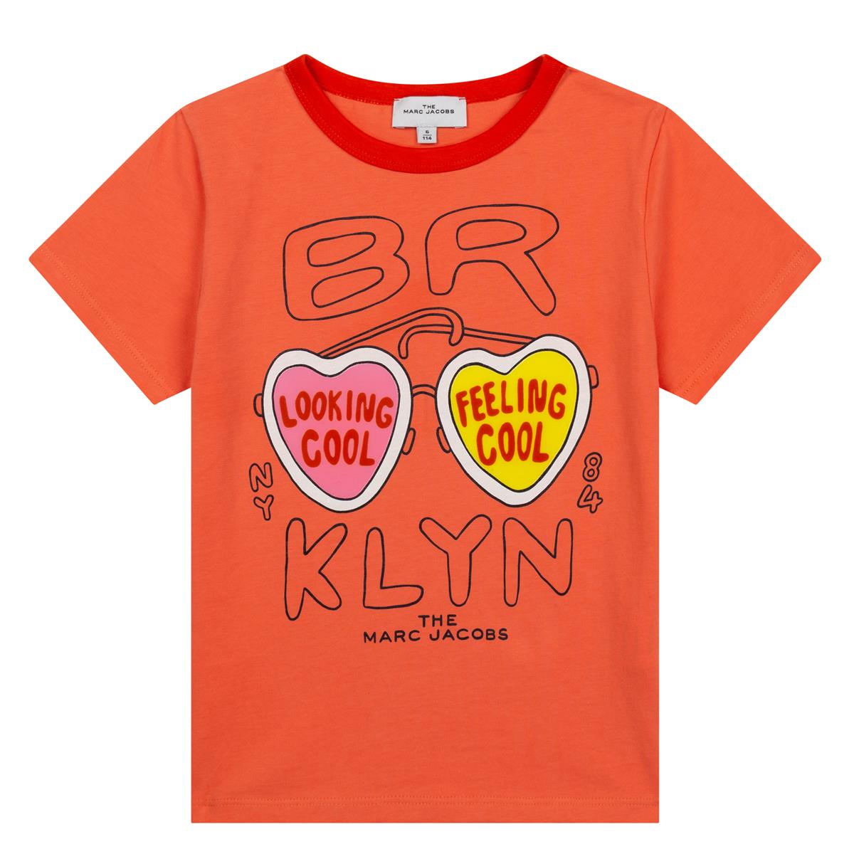 Boys & Girls Orange Logo T-Shirt