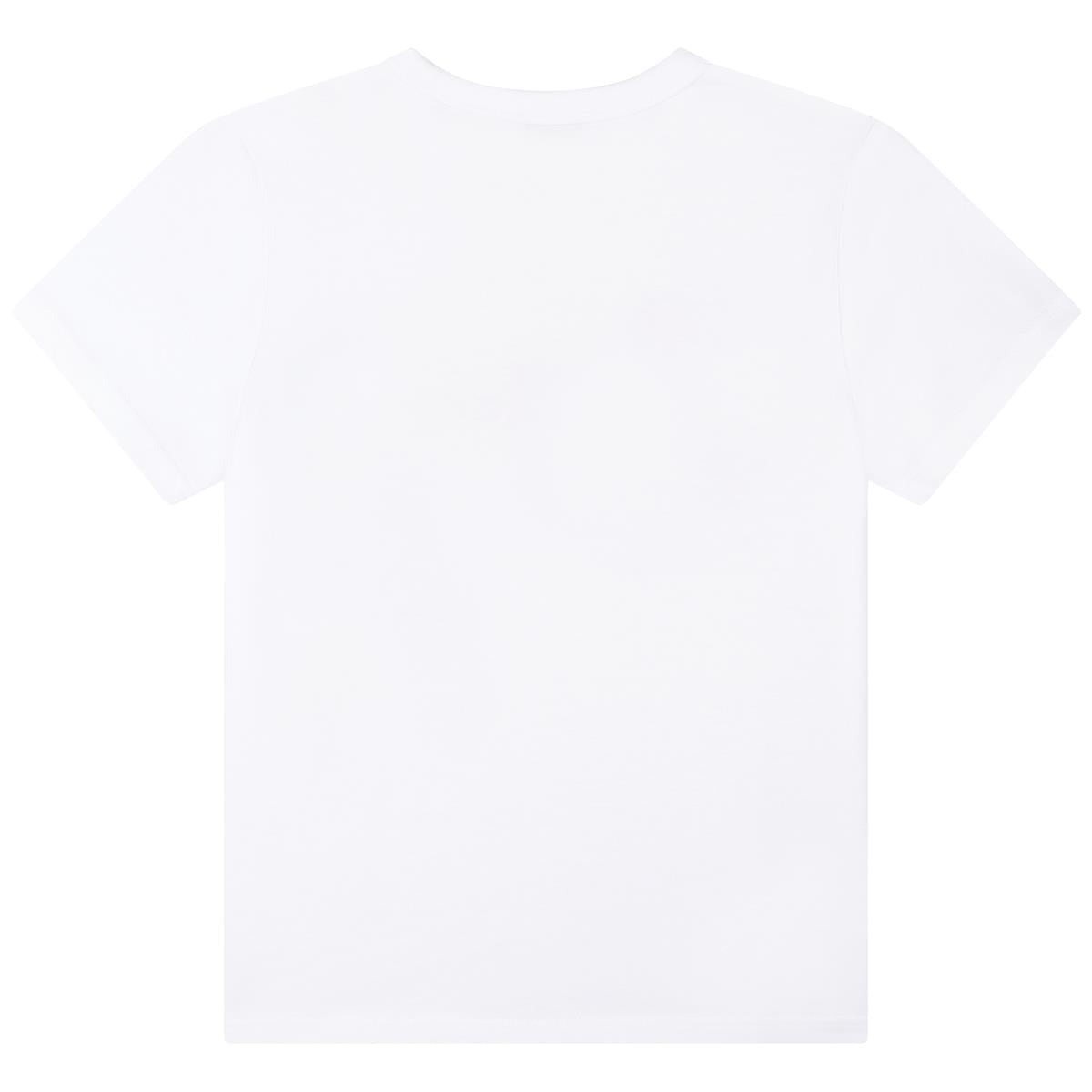 Boys & Girls White Logo T-Shirt