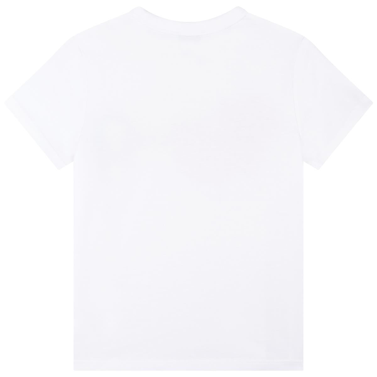 Boys & Girls White Logo T-Shirt