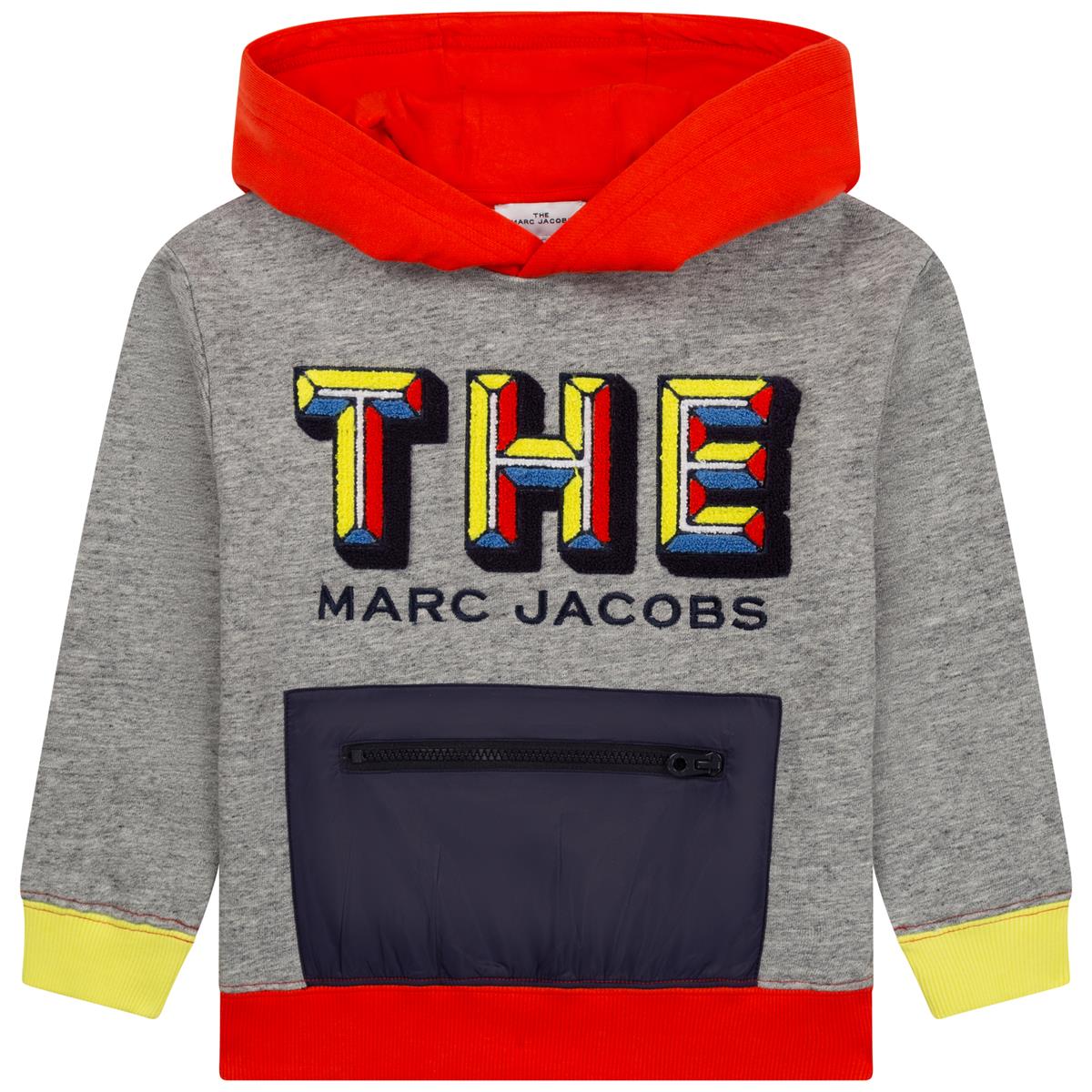 Boys & Girls Grey Hooded Sweatshirt