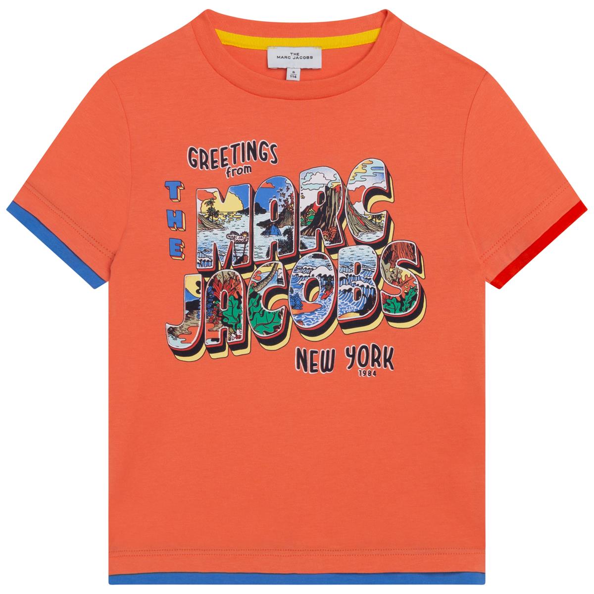 Boys & Girls Orange Logo T-Shirt